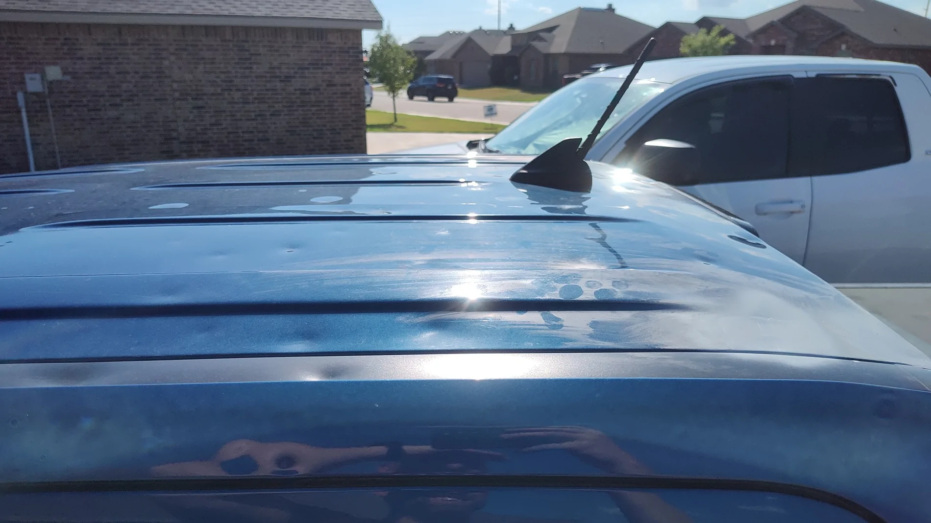 Ford Maverick Totaled Maverick by hail - how to fix? IMG_20250802_175613613