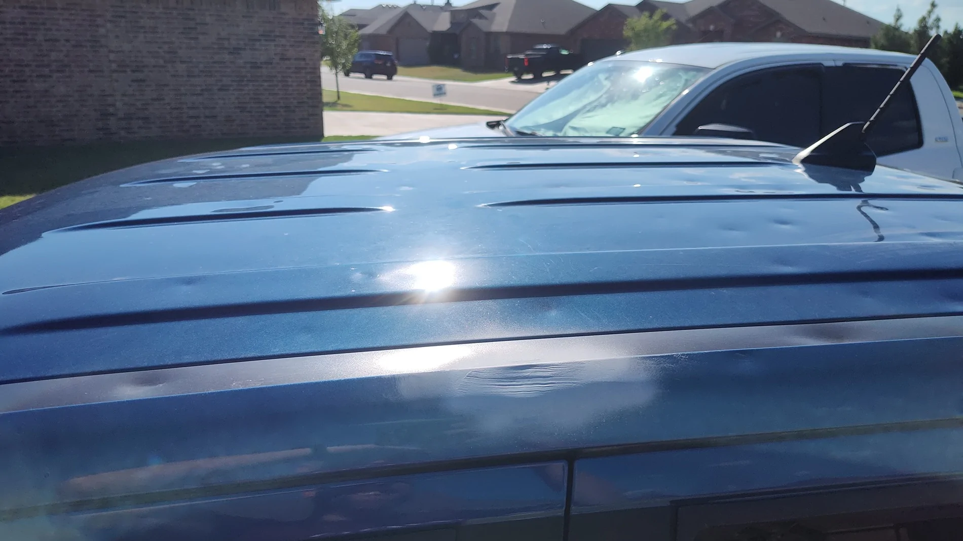 Ford Maverick Totaled Maverick by hail - how to fix? IMG_20250802_175610162