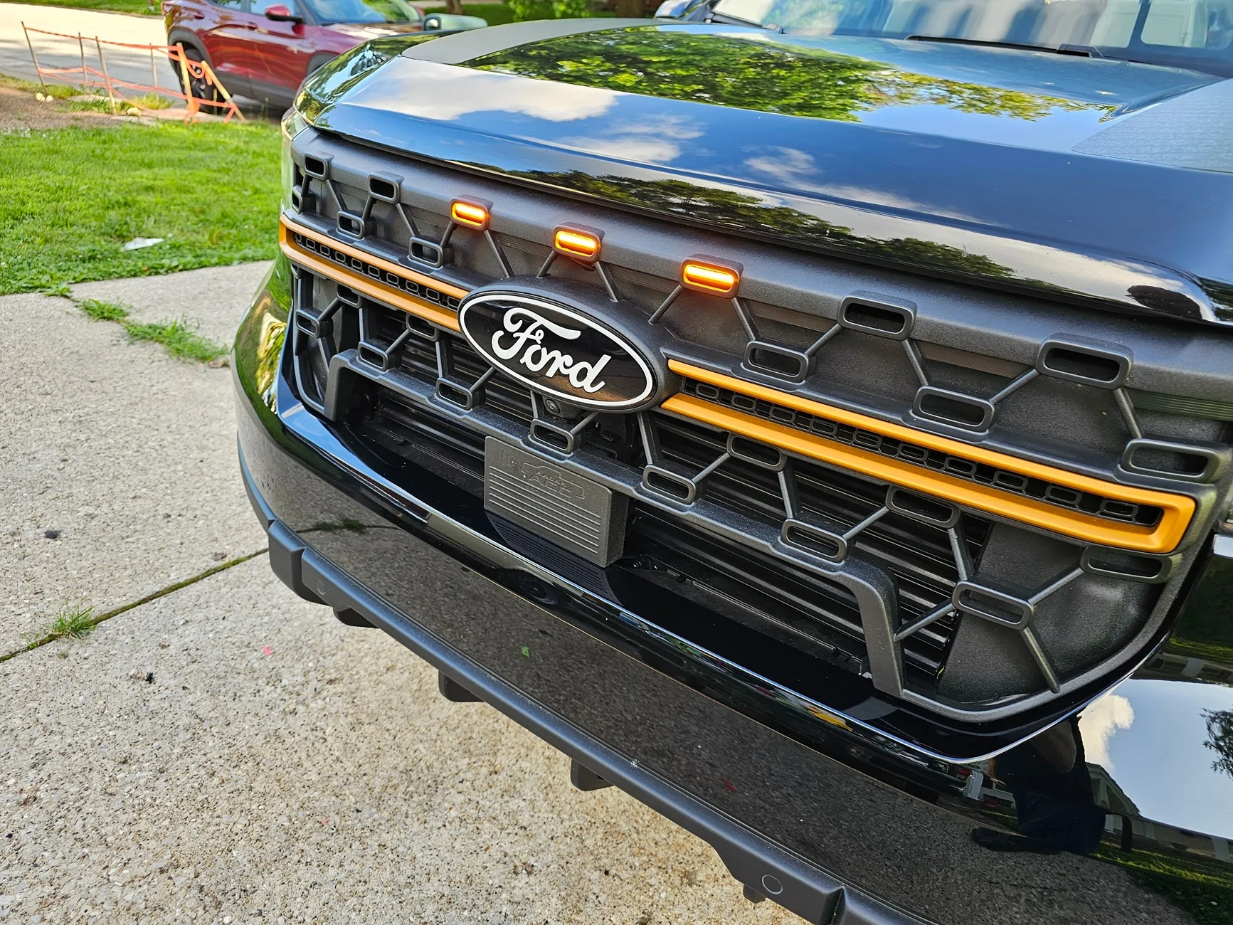 Ford Maverick Grille Lights installs? 20250614_185419