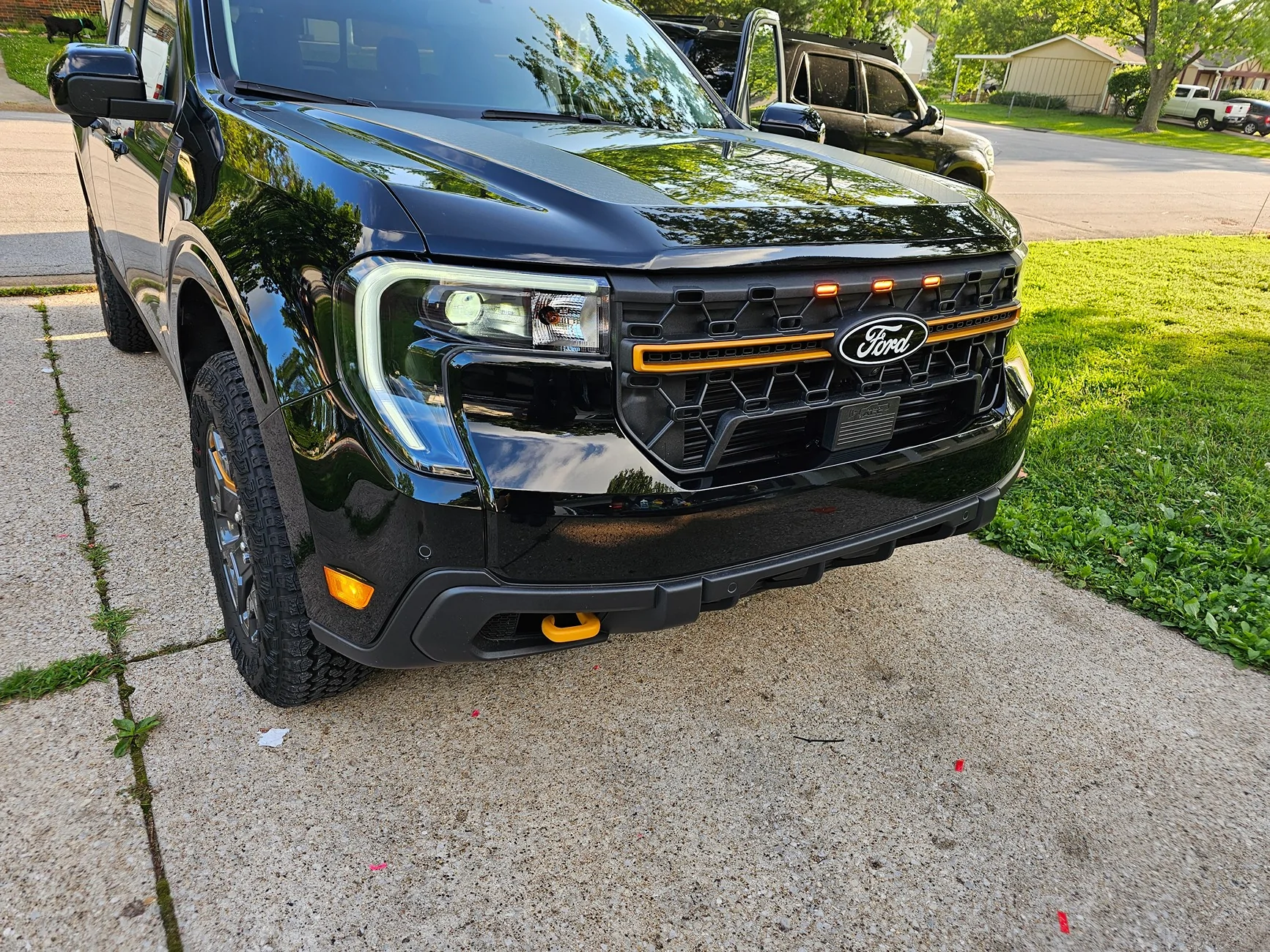 Ford Maverick Grille Lights installs? 20250614_185402
