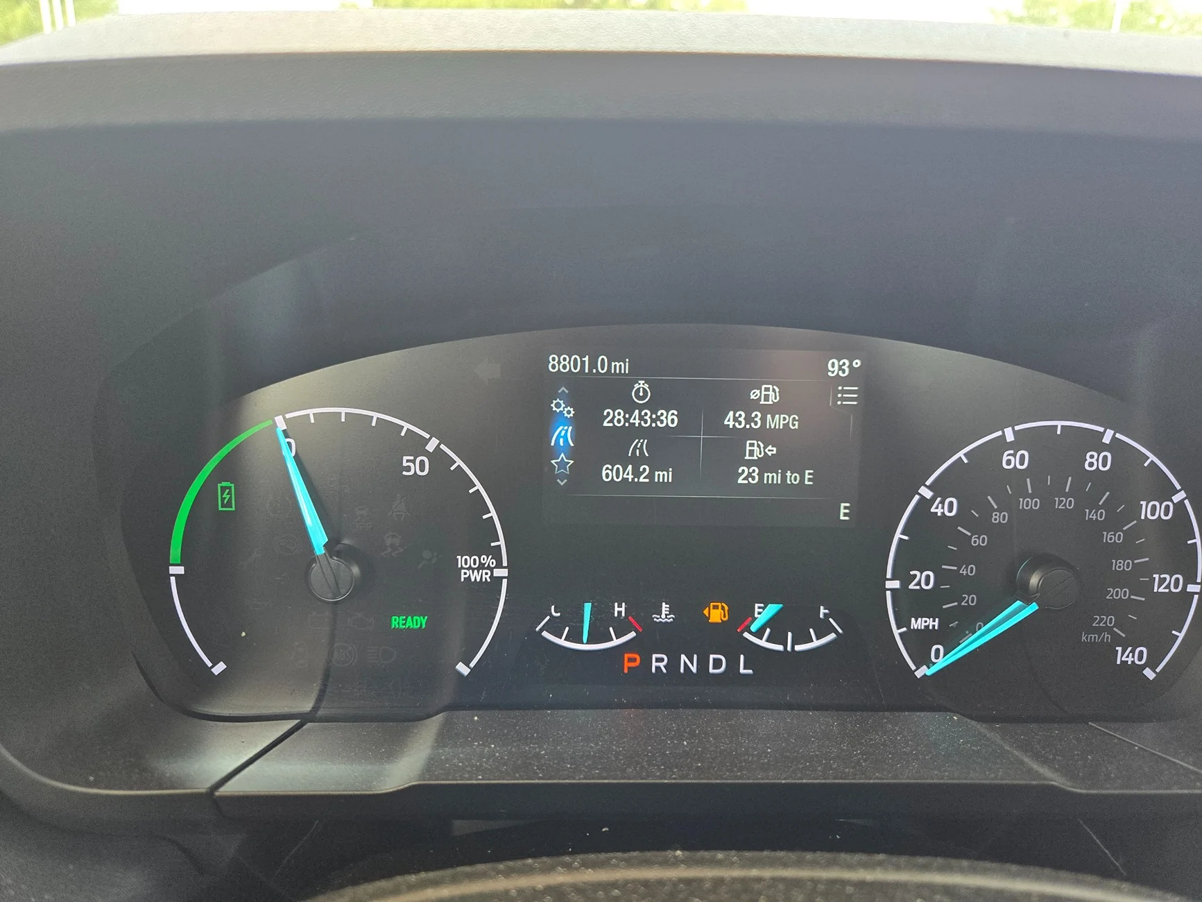 Ford Maverick Love my Mav. Enjoying the mileage 20250729_161851