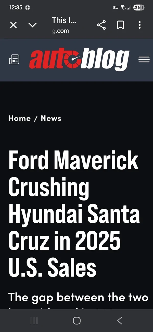 Ford Maverick Next Maverick Competition from Toyota, maybe... Screenshot_20250804_123527_Chrom