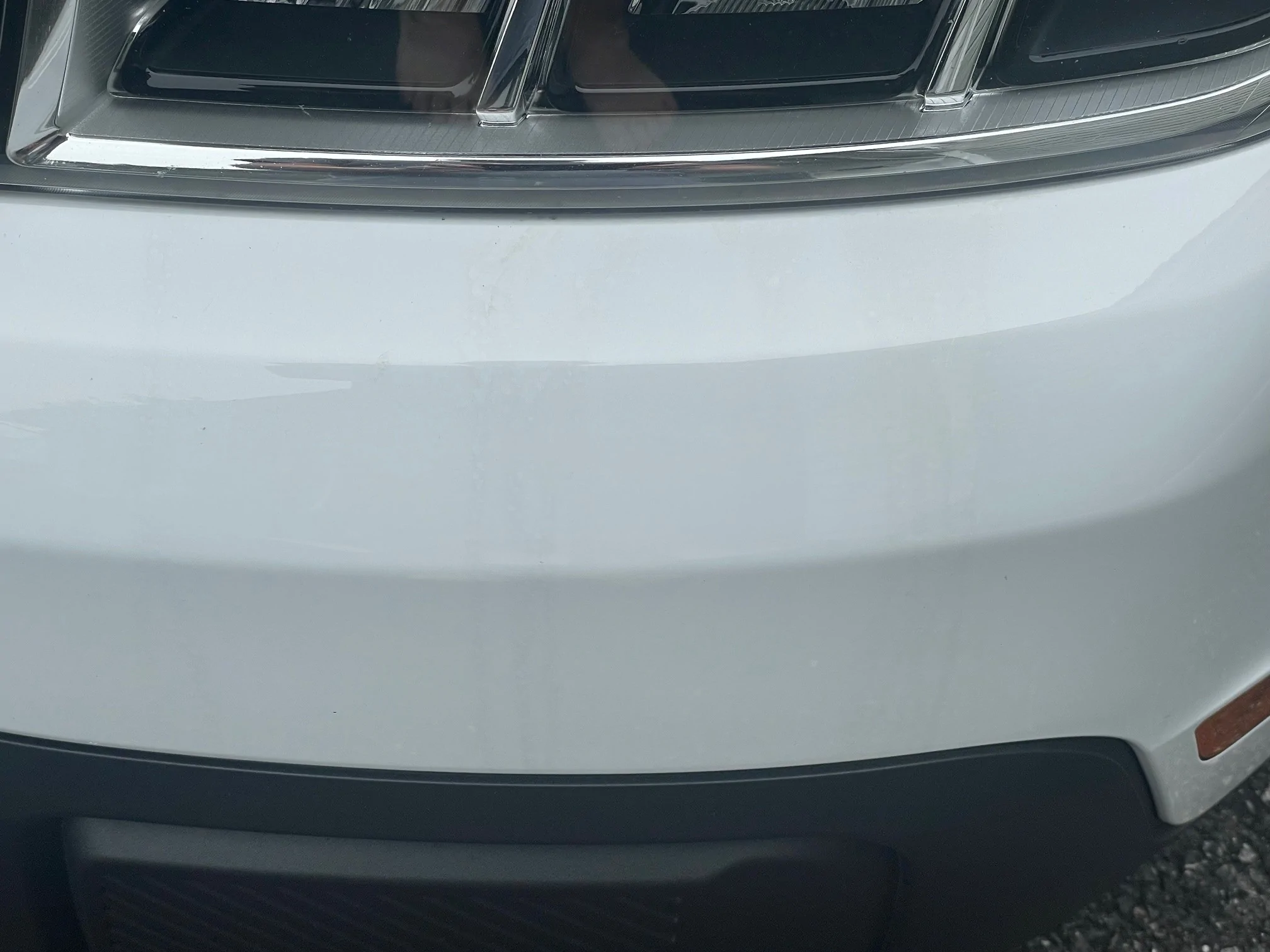 Ford Maverick Dirt staining INTO the paint - Warranty? Cleaning? maverick stain 1