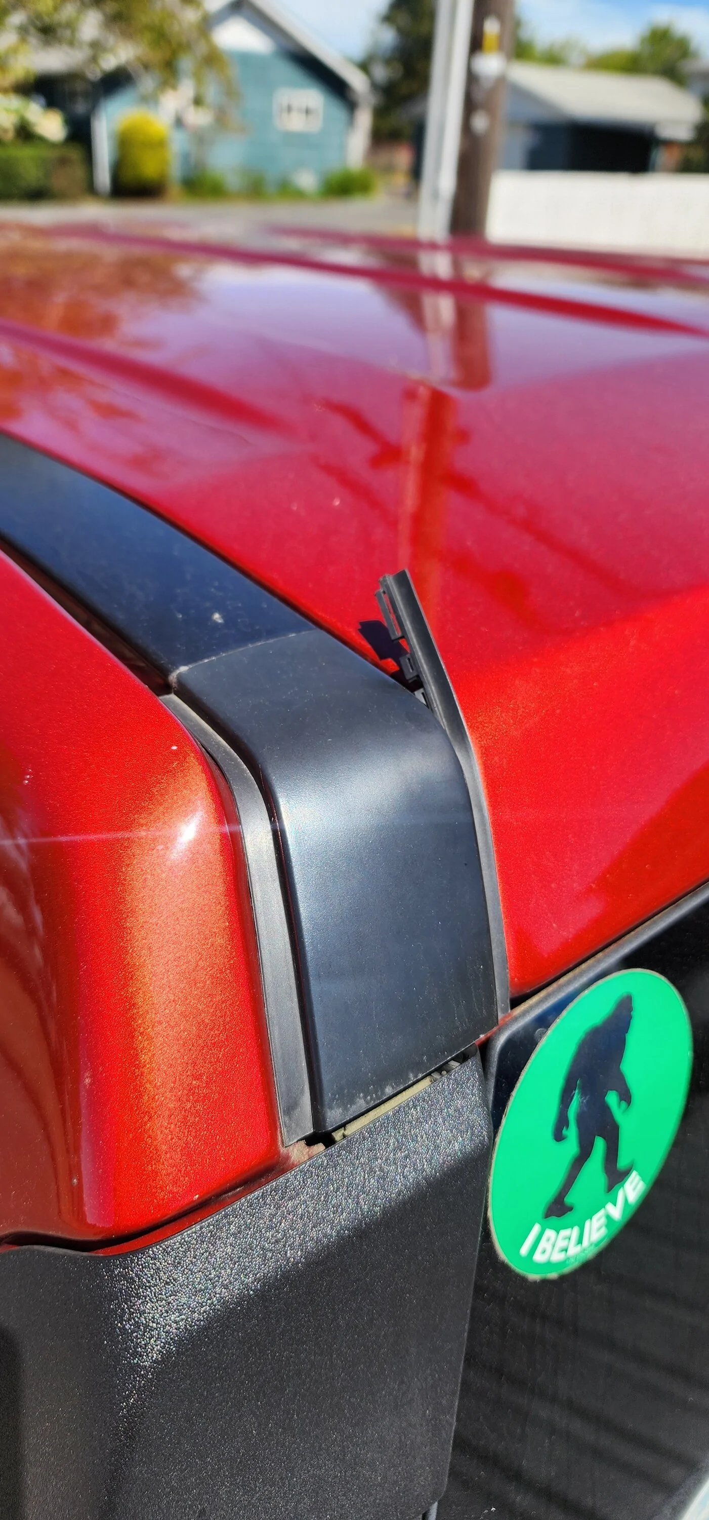 Ford Maverick Should I be concerned with this roof drip rail molding seal? 1000014921