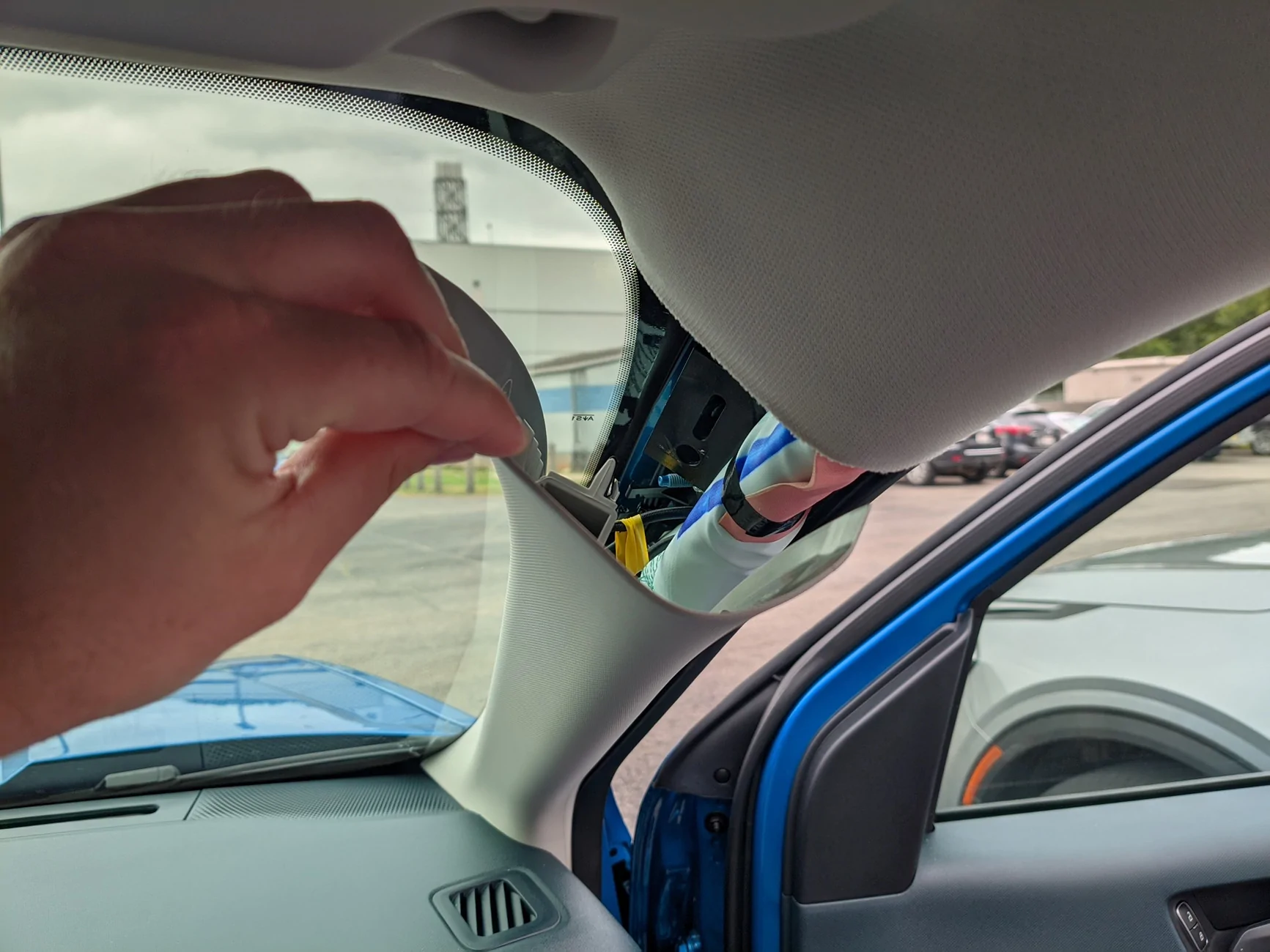Ford Maverick Cannot get A-Pillar trim to fit back correctly 1000026575