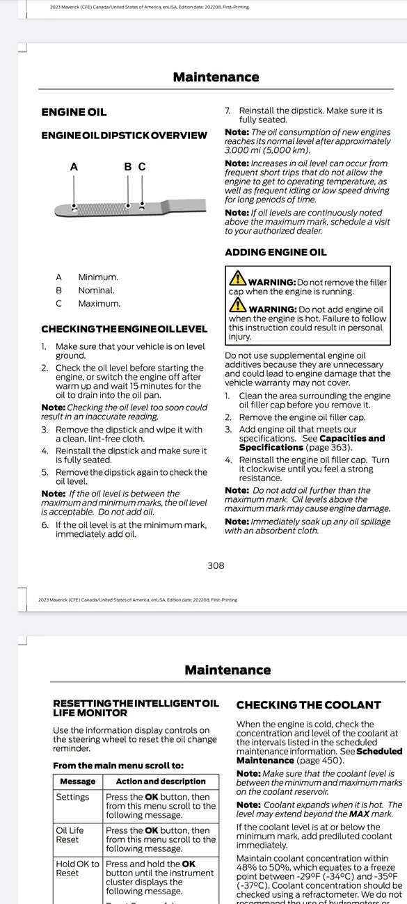Ford Maverick Sorry, another oil question. Screenshot_2025-08-07-13-25-24-78_e2d5b3f32b79de1d45acd1fad96fbb0f