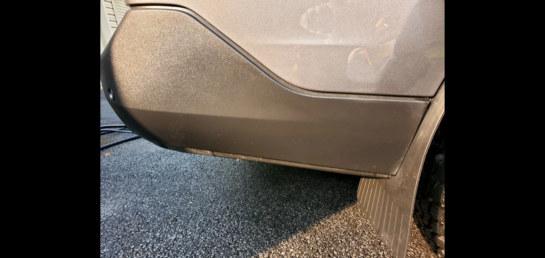 Ford Maverick Cleaning lower, exterior plastic trim? 2