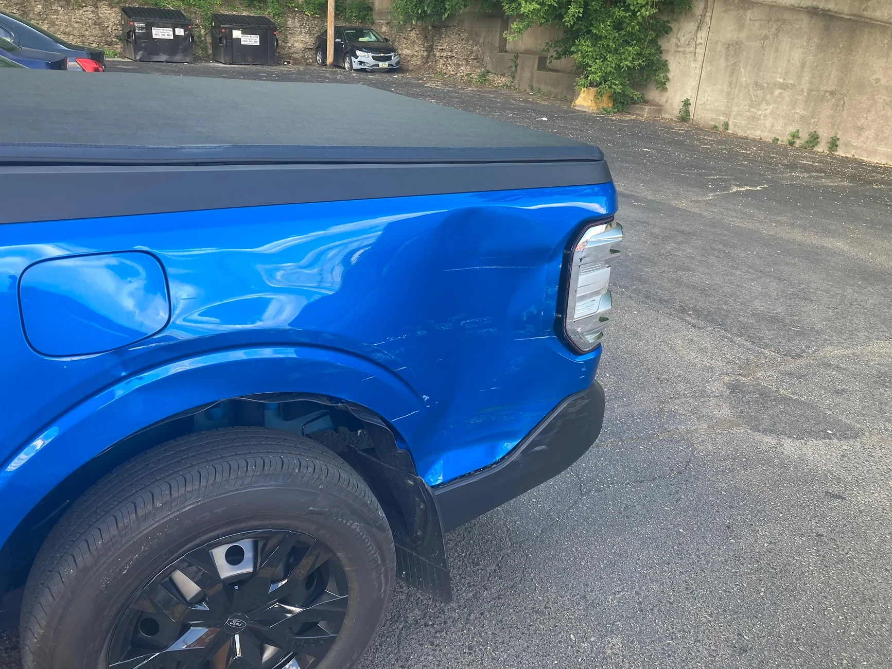 Ford Maverick Before and after minor wreck IMG_1329