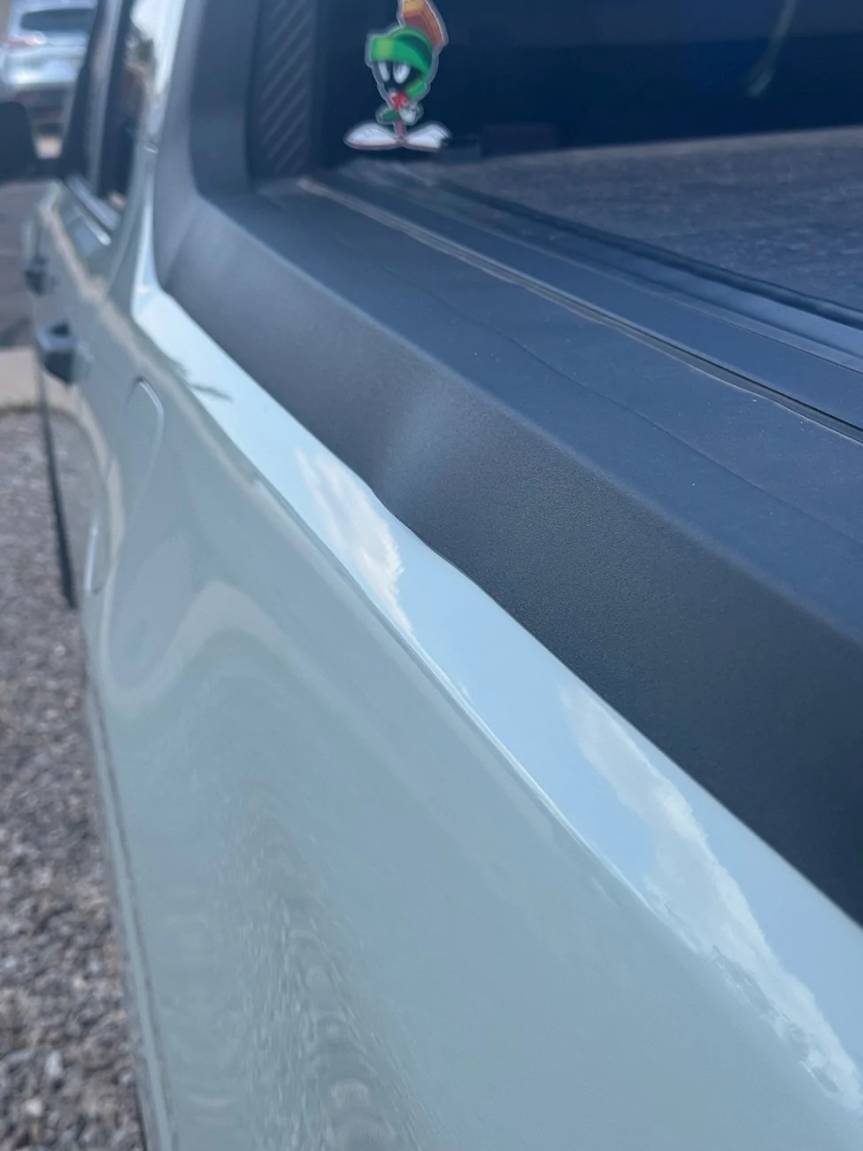 Ford Maverick Problem with Ford hard roll up tonneau cover IMG_4340