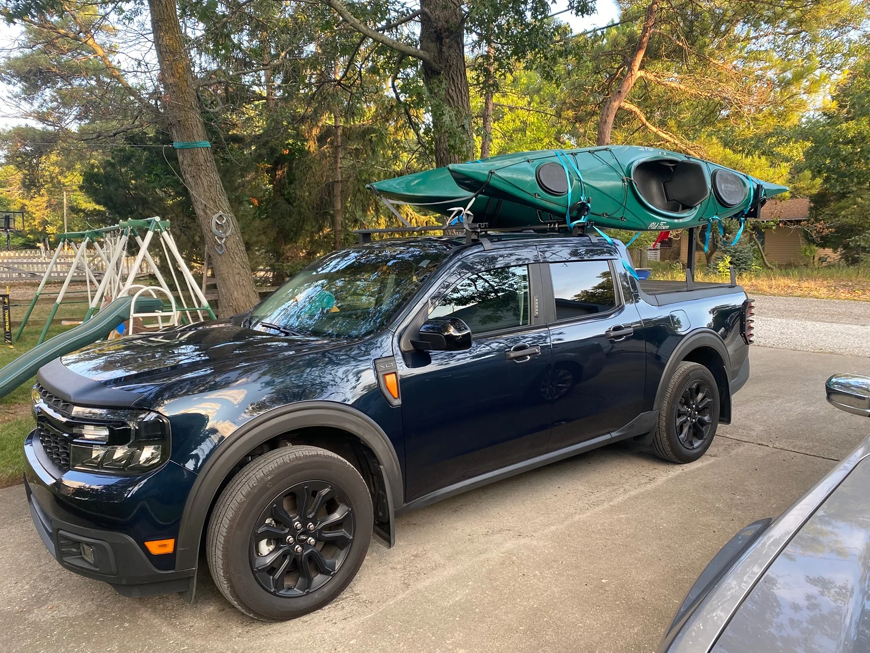 Ford Maverick Racks For Carrying Long Boats IMG_4111