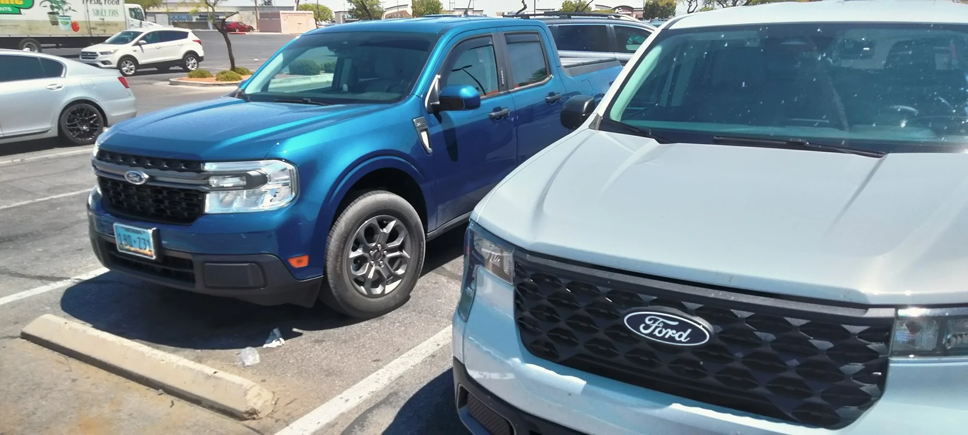 Ford Maverick Space White Metallic vs Desert Sand IMG20250810134054