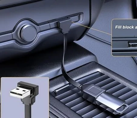Ford Maverick USB-A 2025-08-10 22_03_42-Amazon.com_ JUXINICE 2 Pack 90 Degree USB2.0 Extension Cable Flat Short 4