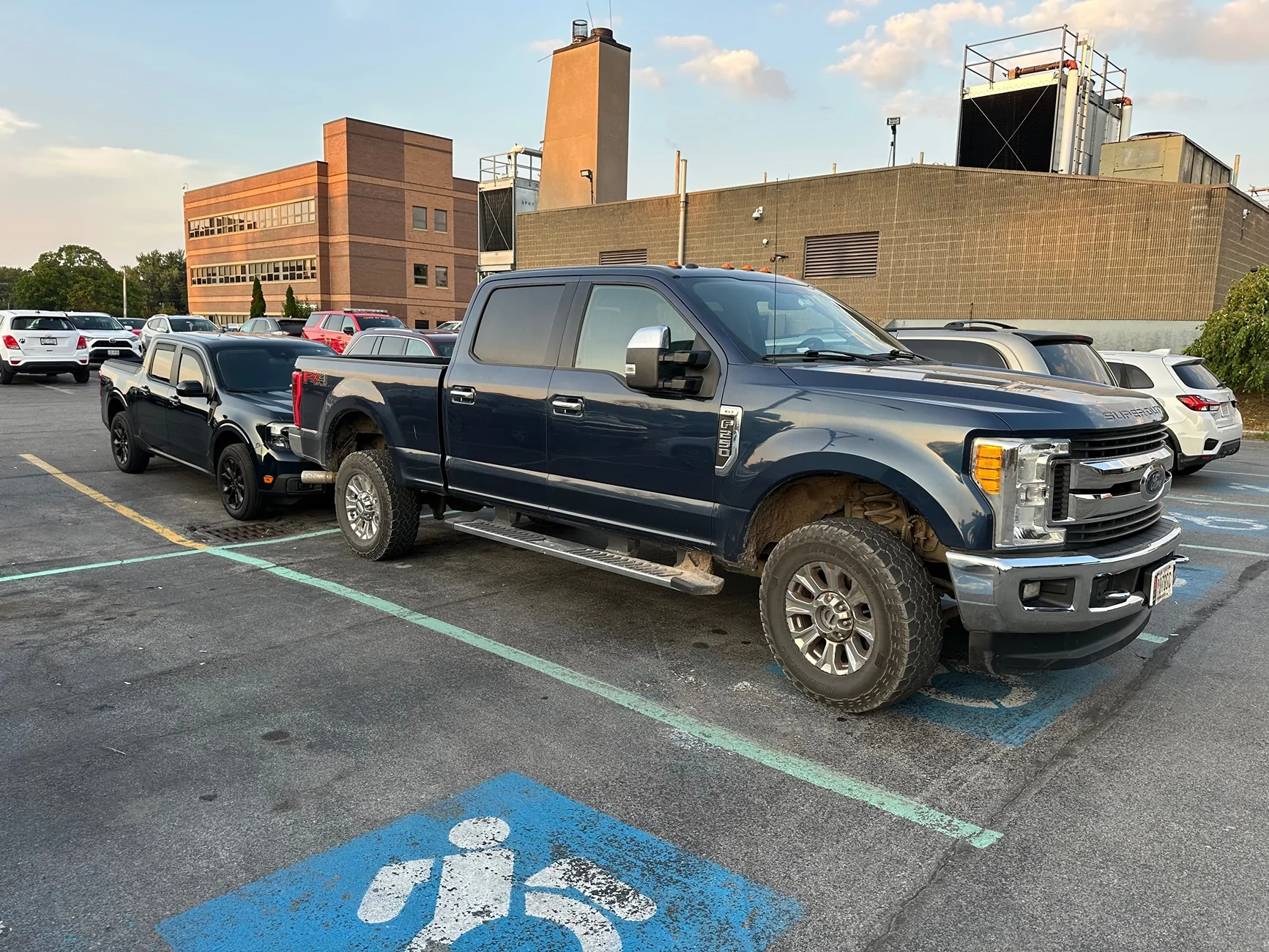 Ford Maverick Post your Maverick next to ridiculously large trucks - photos thread IMG_3573