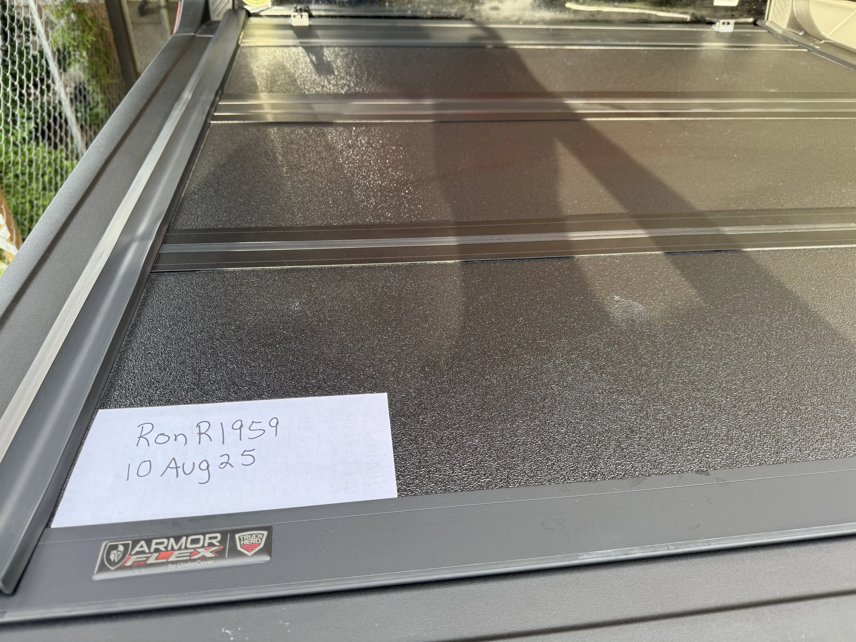 Ford Maverick Under Cover Armor Flex  Hard Top Trifold Bed Cover IMG_5694