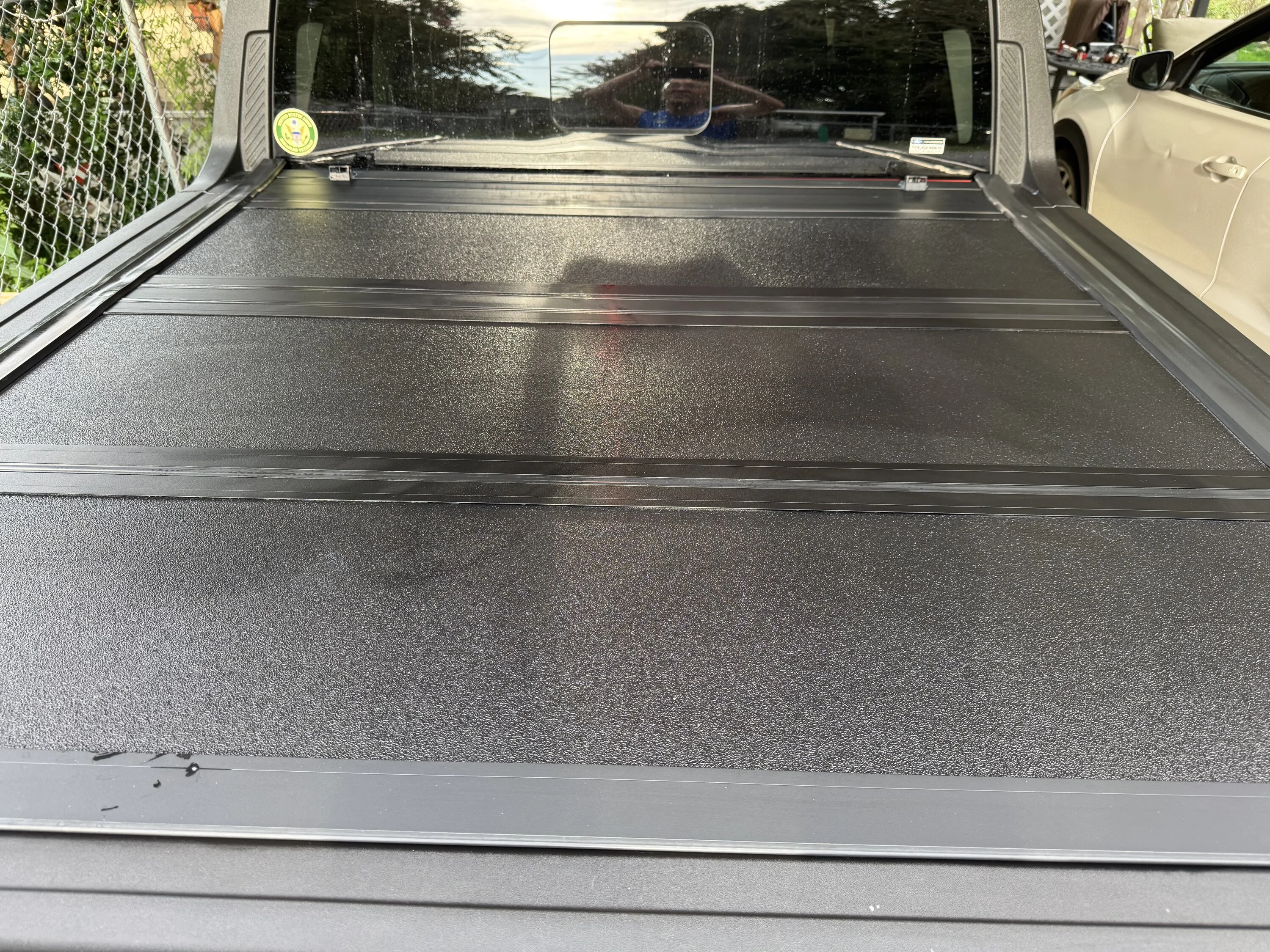 Ford Maverick Under Cover Armor Flex  Hard Top Trifold Bed Cover IMG_5691