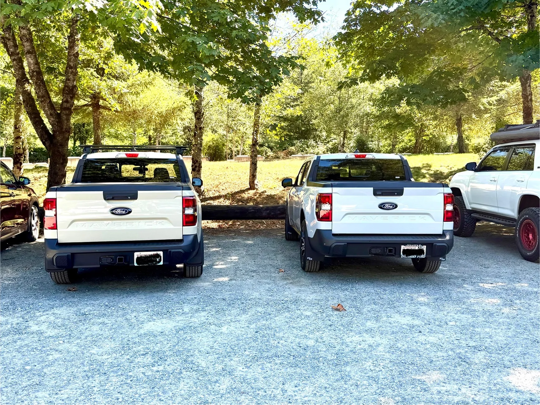 Ford Maverick Space White Metallic vs Desert Sand IMG_8817