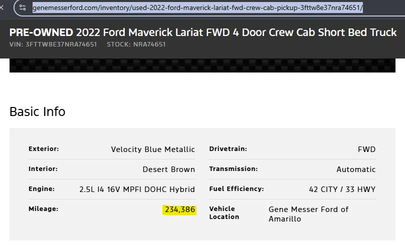 Ford Maverick Mileage Leader? 1755026806985-qg
