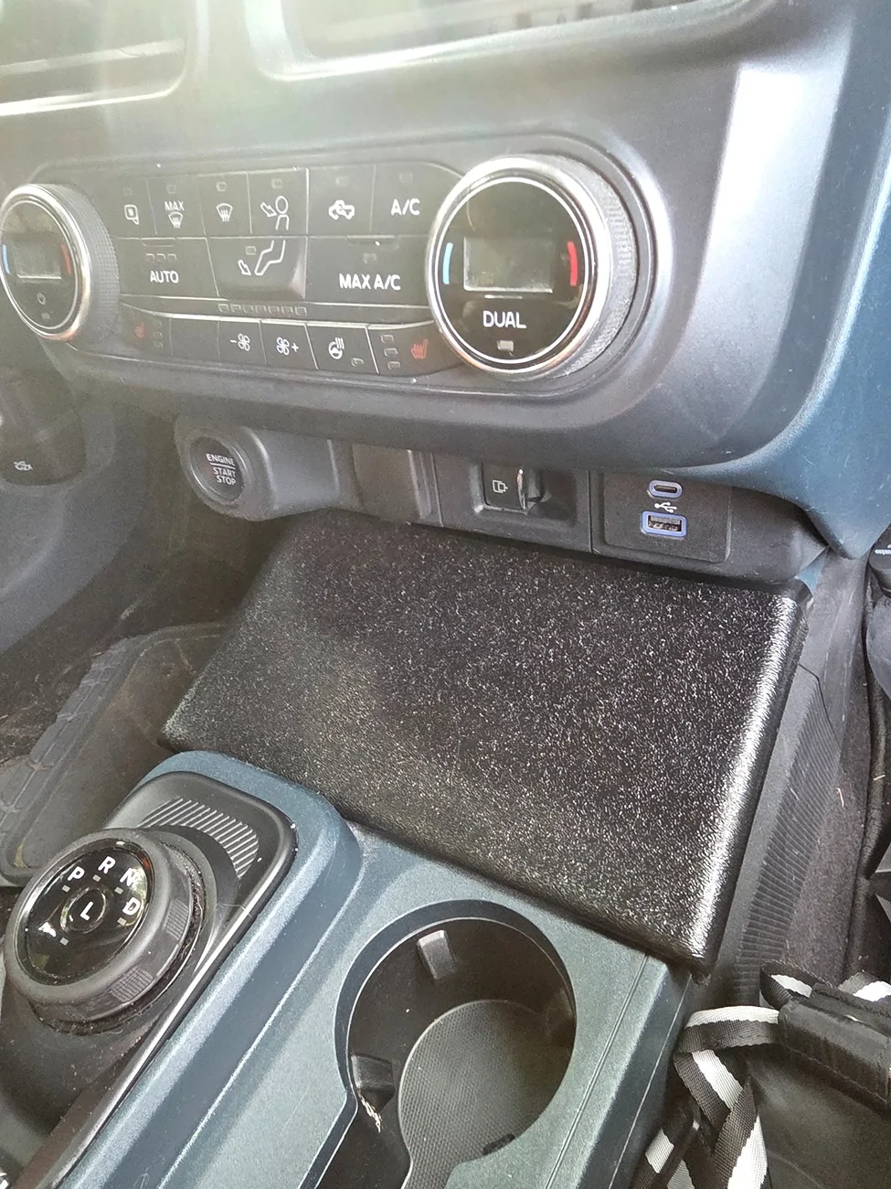 Ford Maverick Lower cubby cover? 20250812_165608