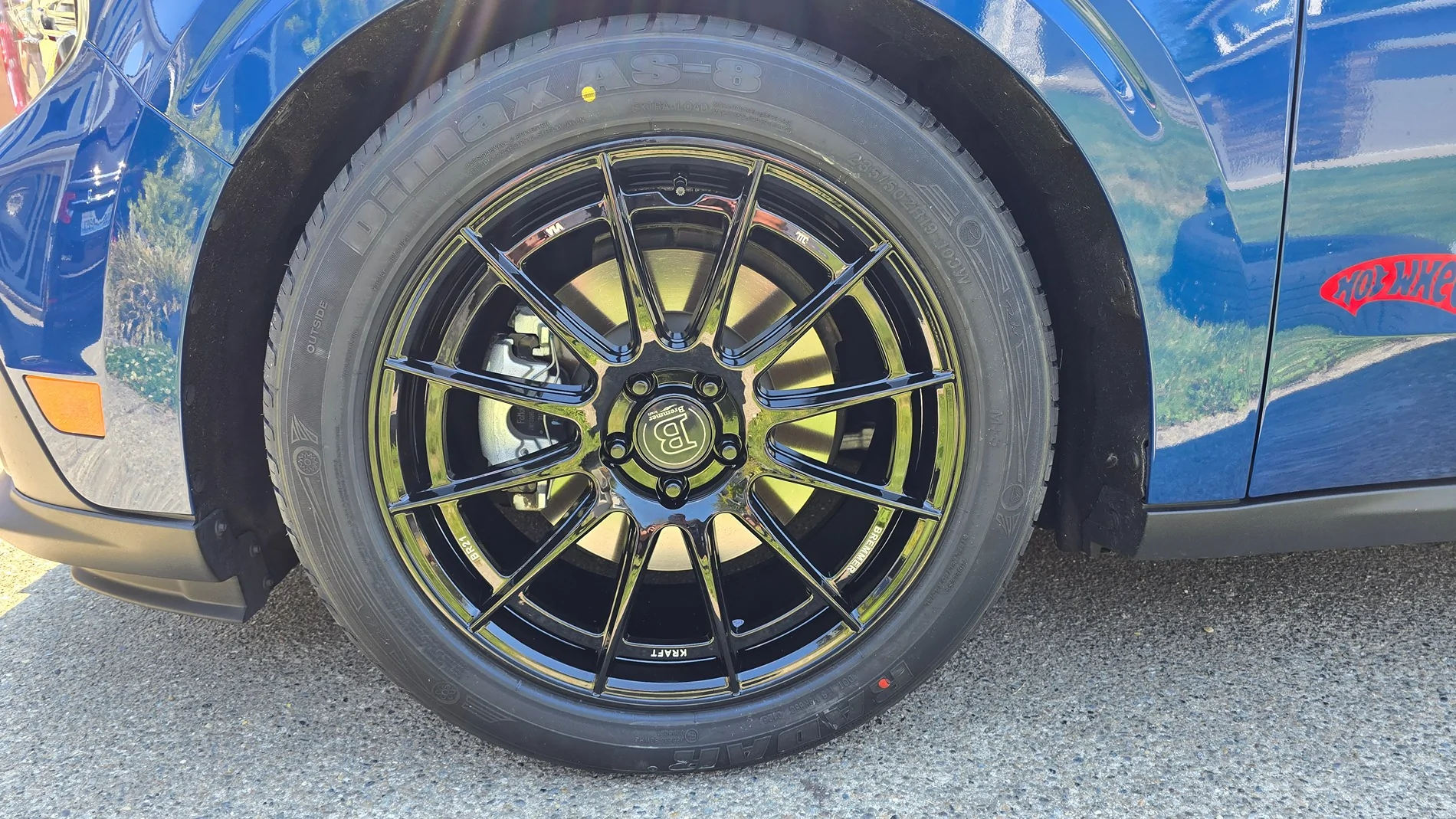 Ford Maverick PNW Atlas Blue Hybrid Build 12408