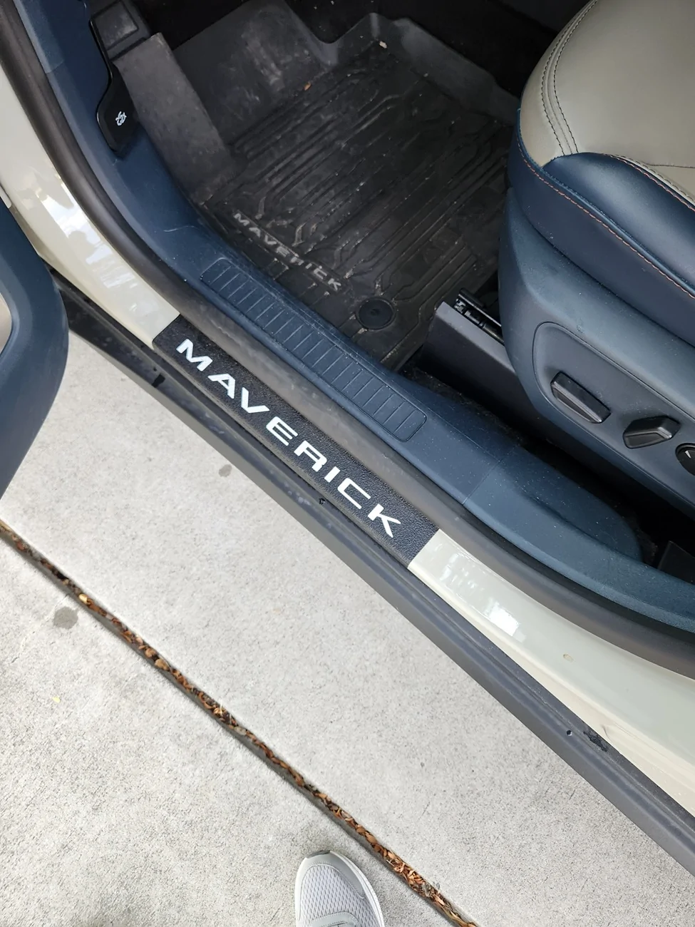 Ford Maverick Maxzina Door Sill Protectors installed review 20250814_093048