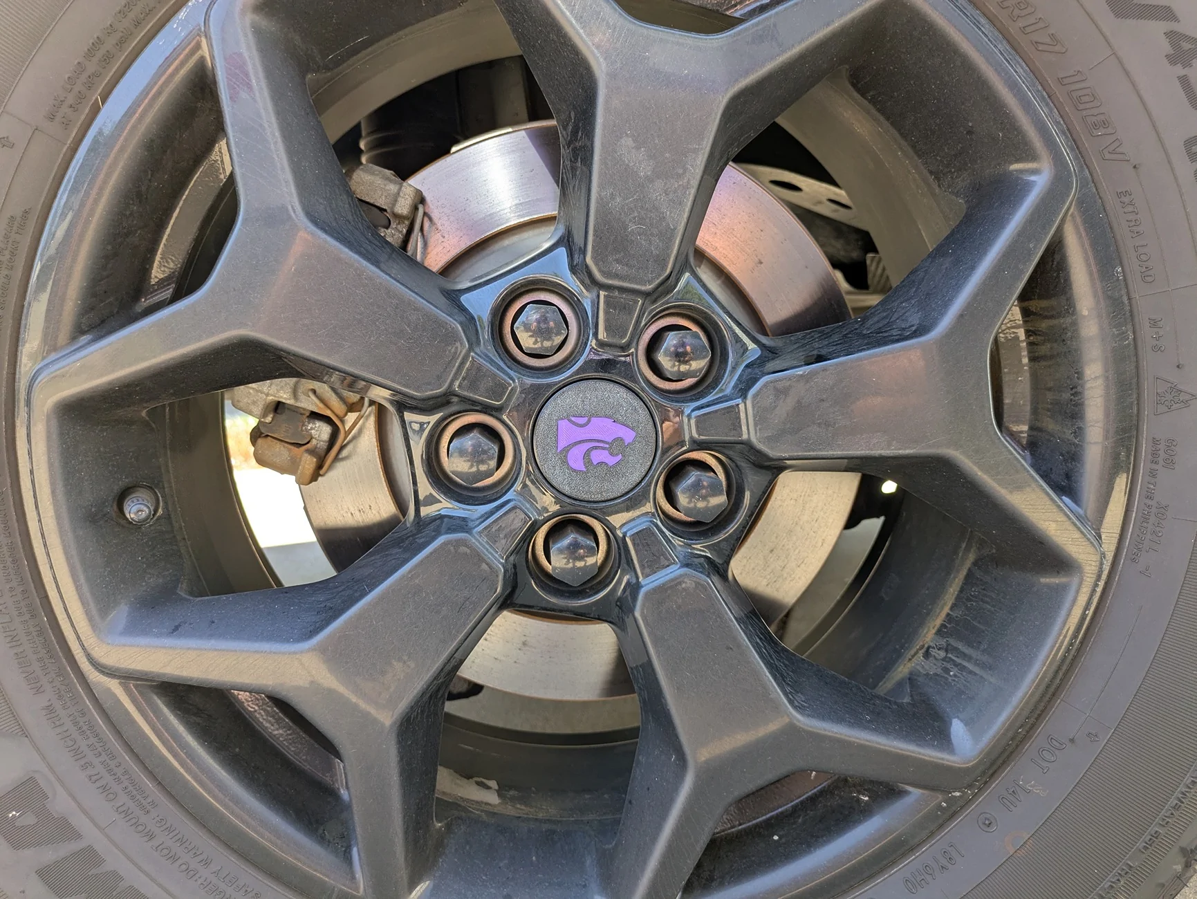 Ford Maverick 3d Print Wheel Hub Cap PXL_20250815_205945268
