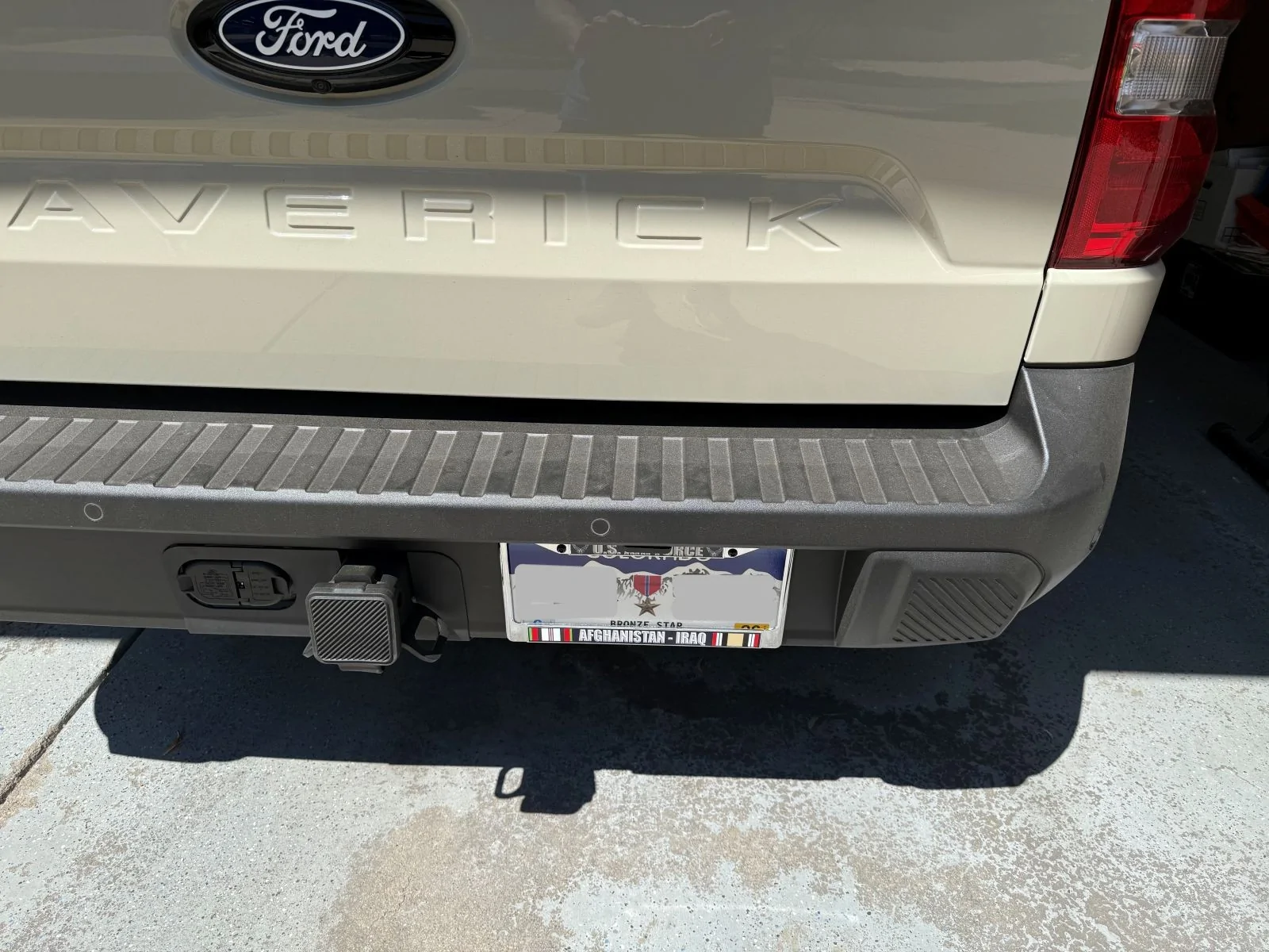 Ford Maverick Simple 2025 XL AWD Hybrid 4K mods Rear Lic 2