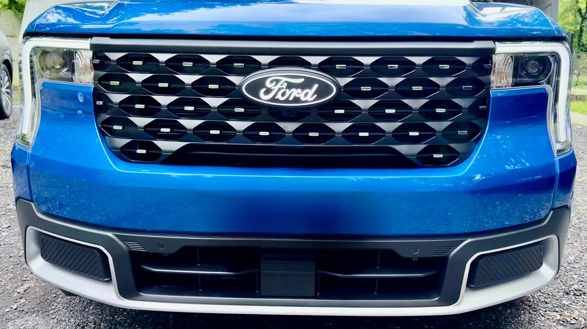 Ford Maverick Front emblem cover for 2025 IMG_1128
