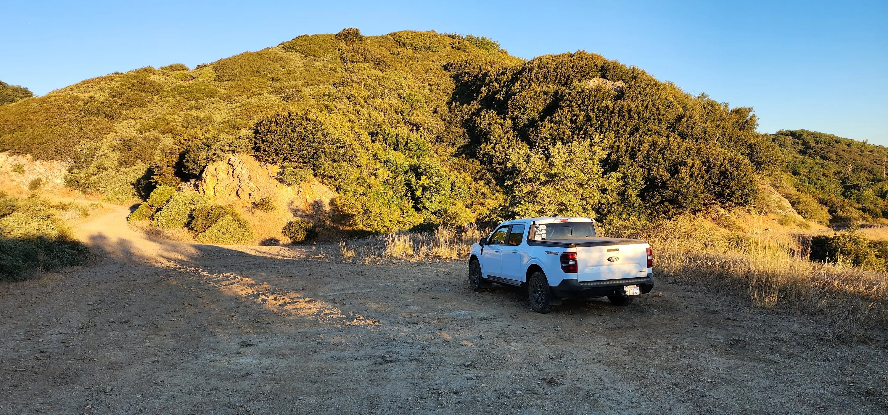 Ford Maverick Bailey Canyon Road SoCal Truck Camping 20250816_063616 (1)