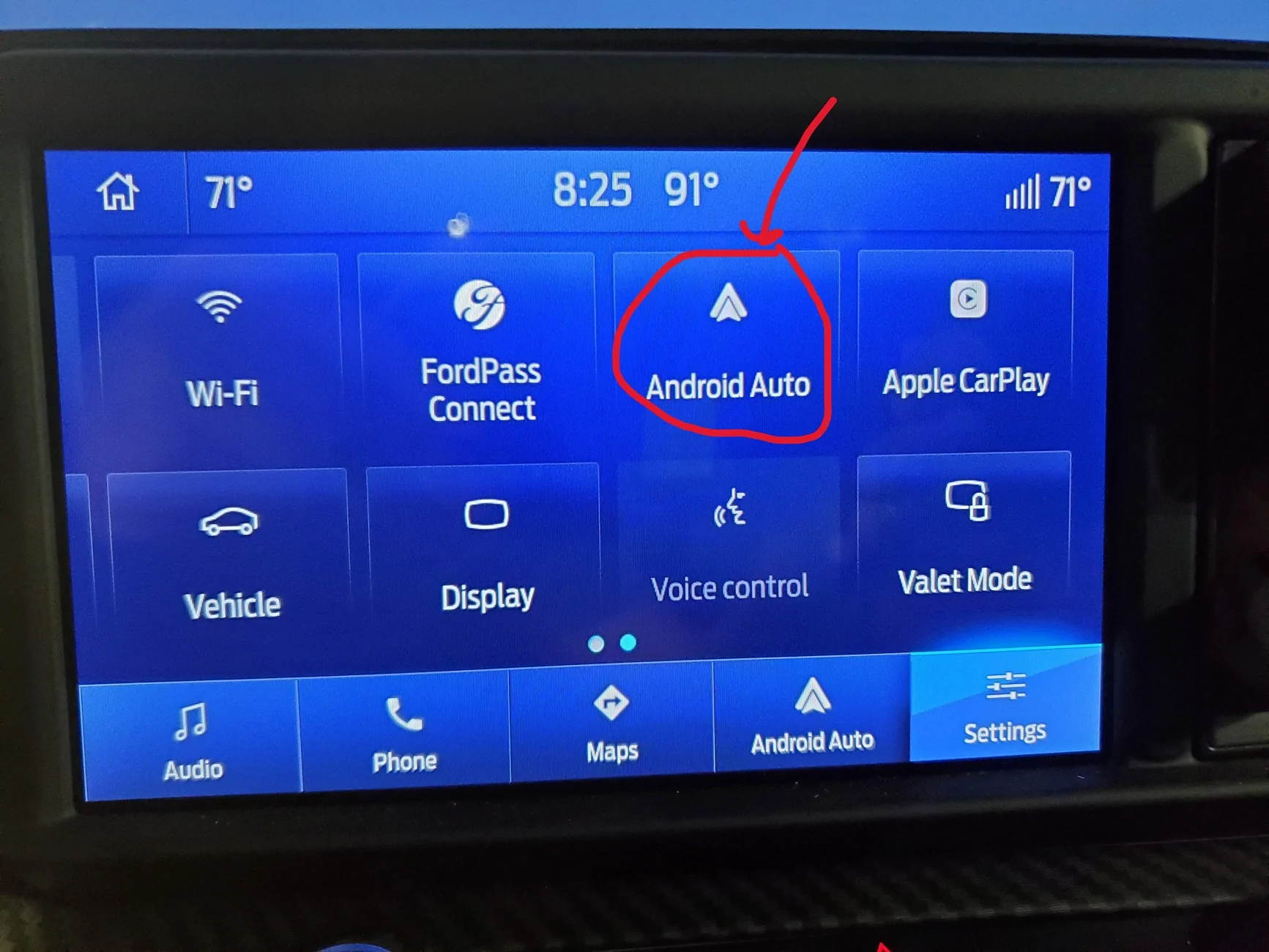 Ford Maverick Stop Android Auto from starting automatically. Pic-3