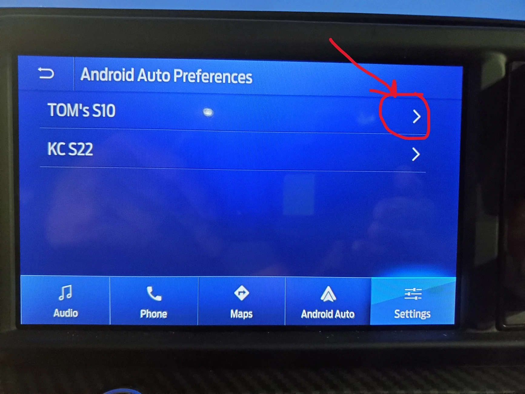 Ford Maverick Stop Android Auto from starting automatically. Pic-4