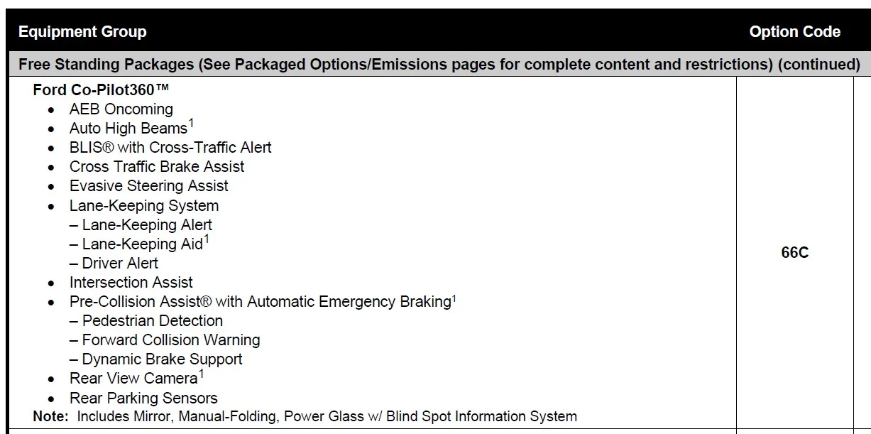 Ford Maverick Co-Pilot360 is confusing. Screenshot 2025-08-18 082538