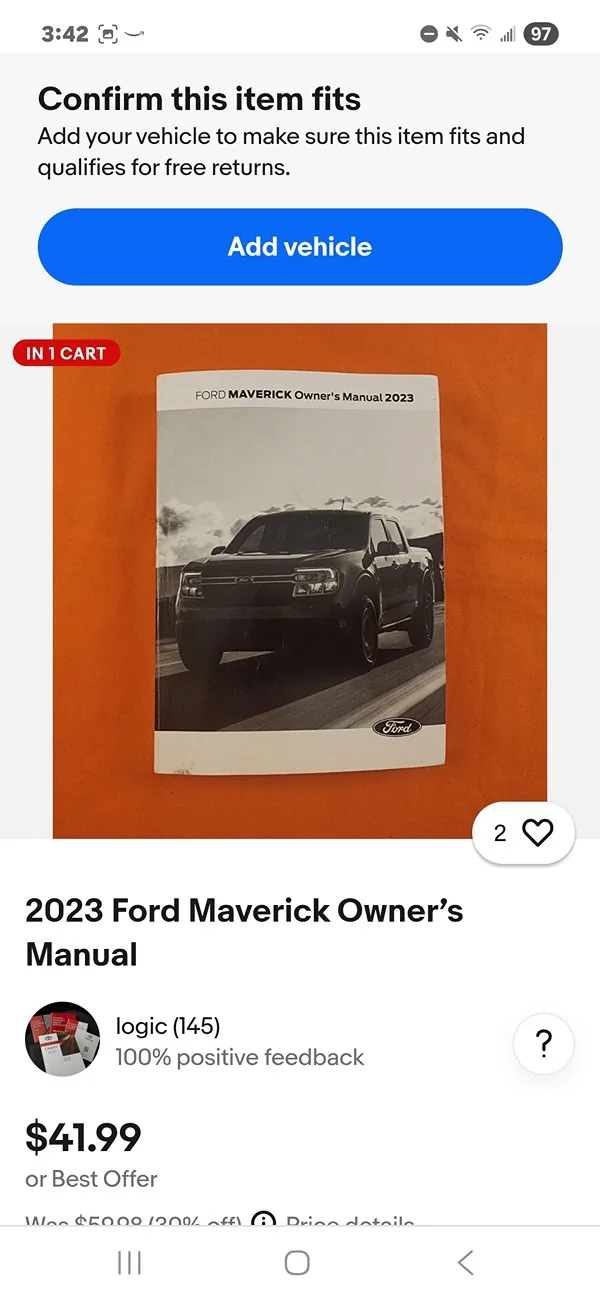 Ford Maverick 2023 Replacement Manual Screenshot_20250818_034248_Chrom