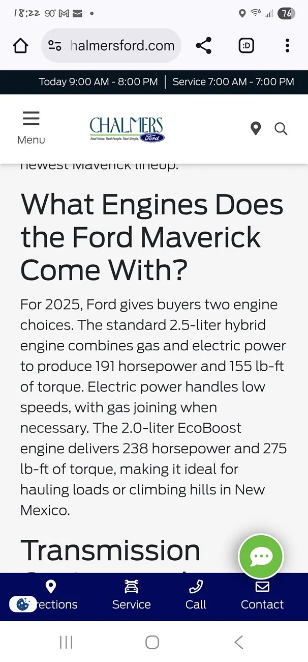 Ford Maverick Blow out prices on 2024’s Screenshot_20250818_182206_Chrom
