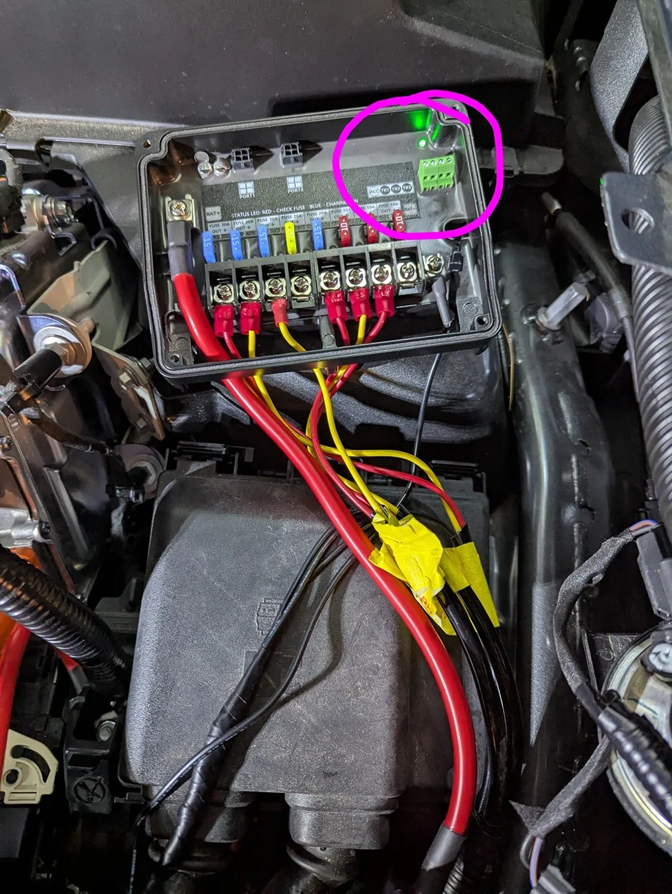 Ford Maverick Seeking LED Lighting Switch Trigger Wire Input 1000007903