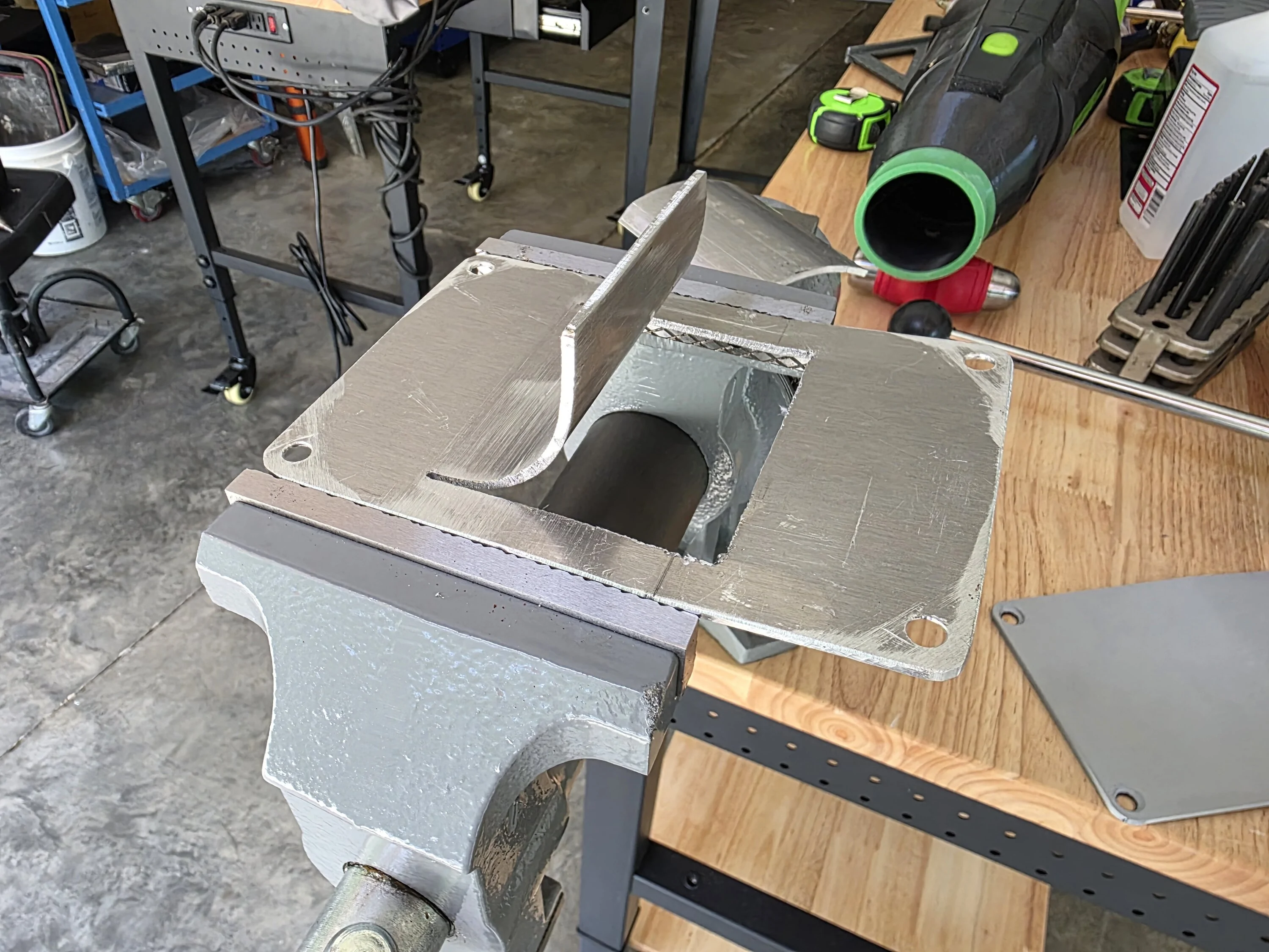 Ford Maverick RIVAL skid plate PTU cooling scoop DIY - 2025 hybrid AWD 4K Tow. Pre fab scoo