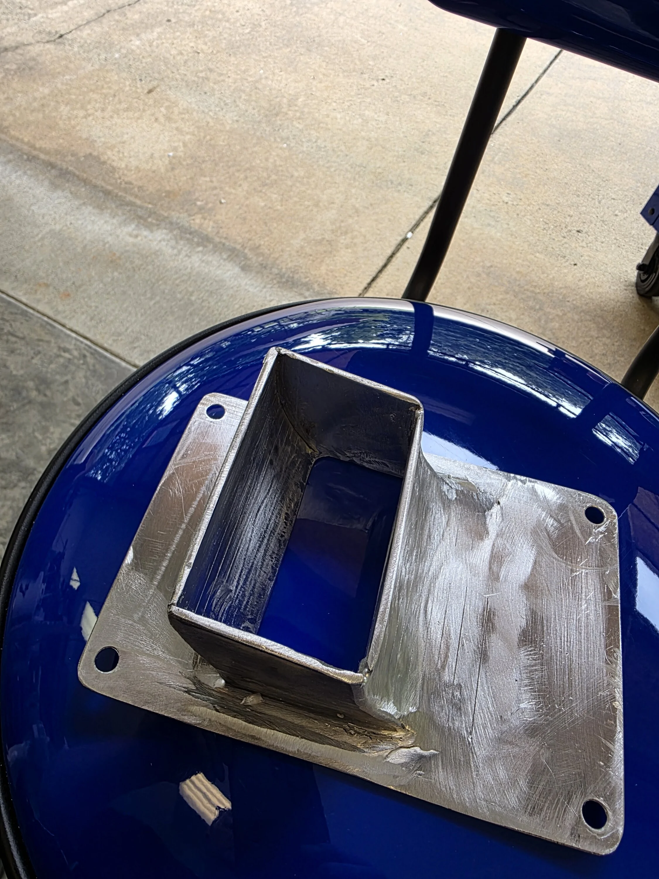Ford Maverick RIVAL skid plate PTU cooling scoop DIY - 2025 hybrid AWD 4K Tow. scoop 3