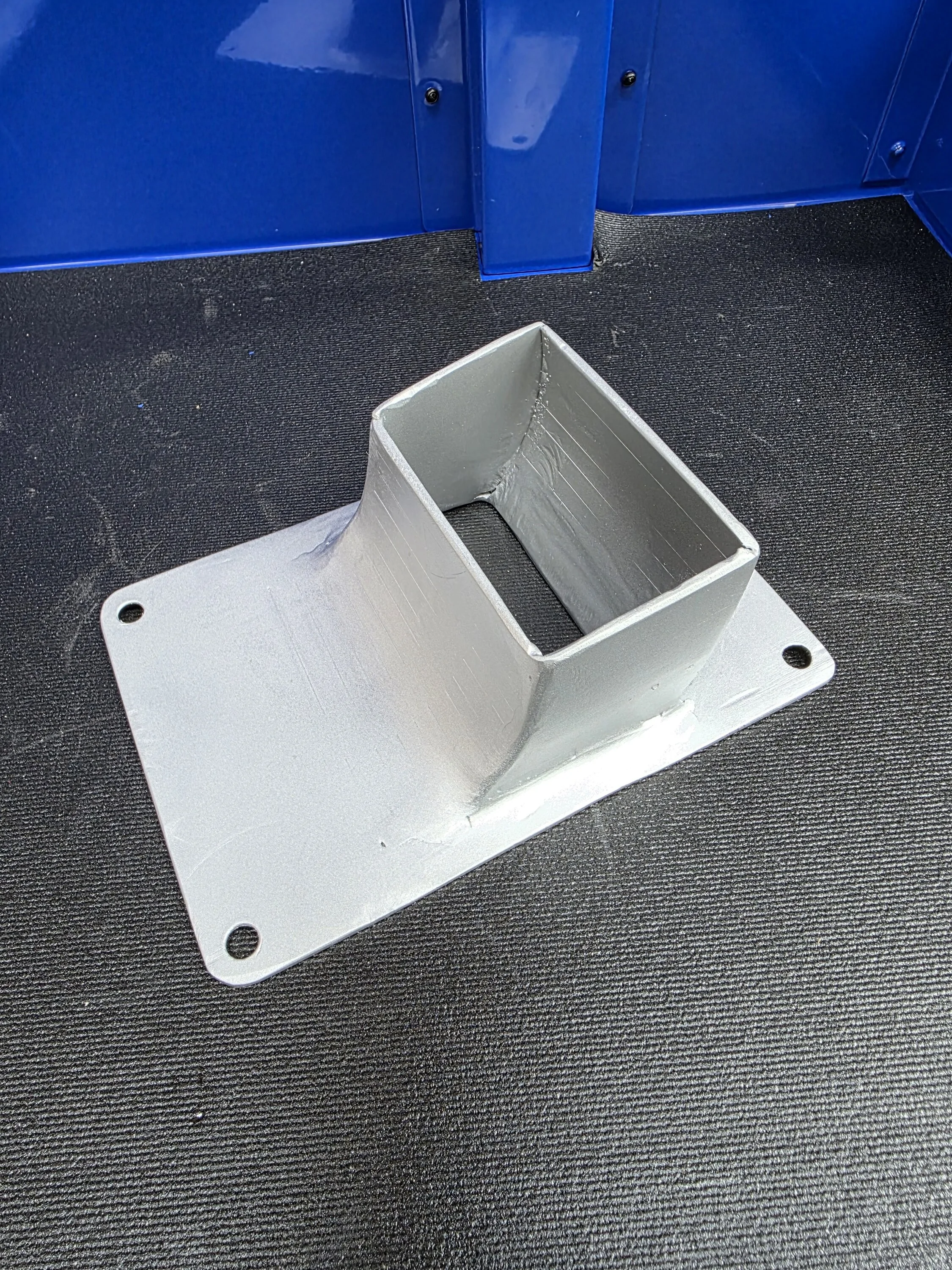 Ford Maverick RIVAL skid plate PTU cooling scoop DIY - 2025 hybrid AWD 4K Tow. painted scoop 1