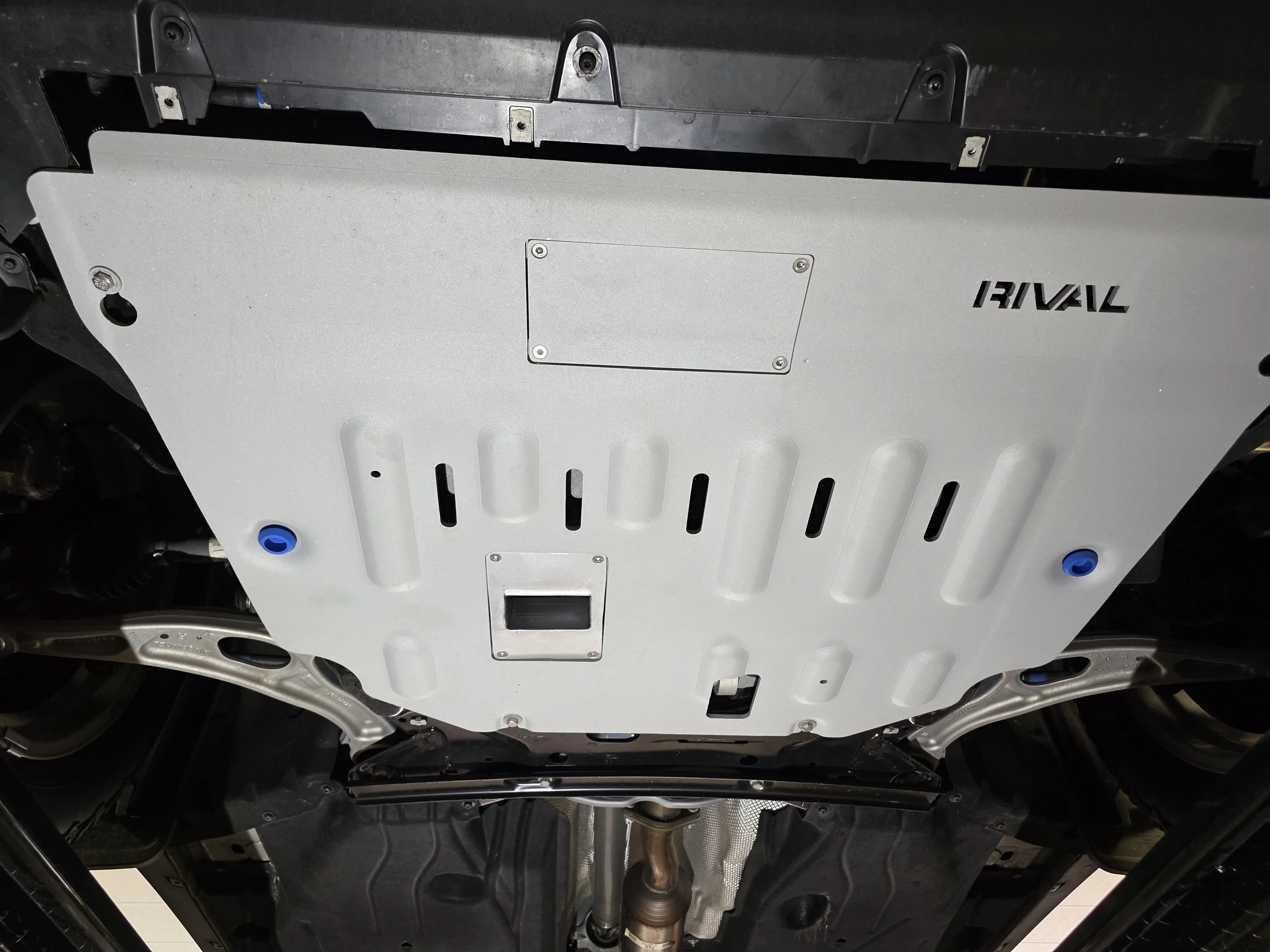 Ford Maverick RIVAL skid plate PTU cooling scoop DIY - 2025 hybrid AWD 4K Tow. Full RIVAL with scoo