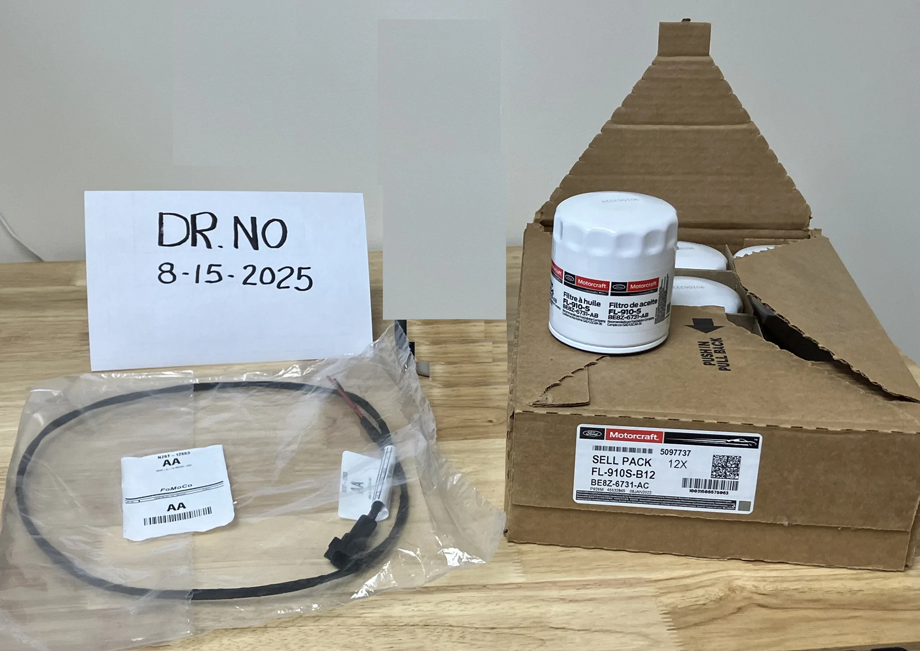 Ford Maverick Misc. Items (Oil Filters, Flex bed power pigtail) Aug_2025-2