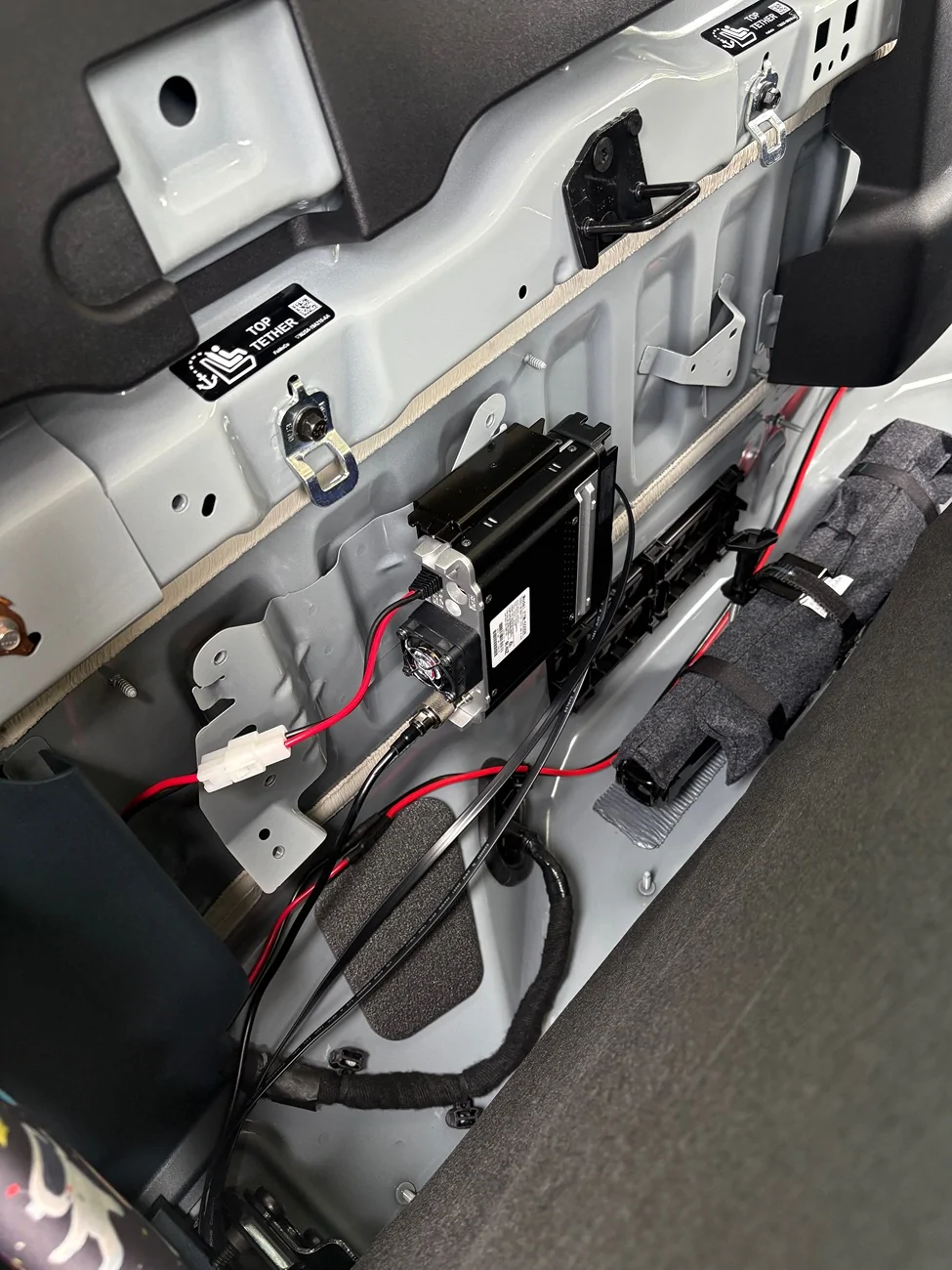 Ford Maverick Ham Radio Install in 2024 Maverick XLT IMG_4489