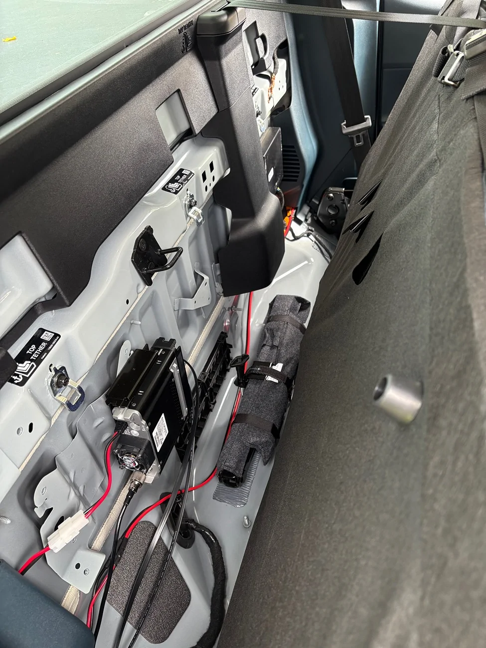 Ford Maverick Ham Radio Install in 2024 Maverick XLT IMG_4490