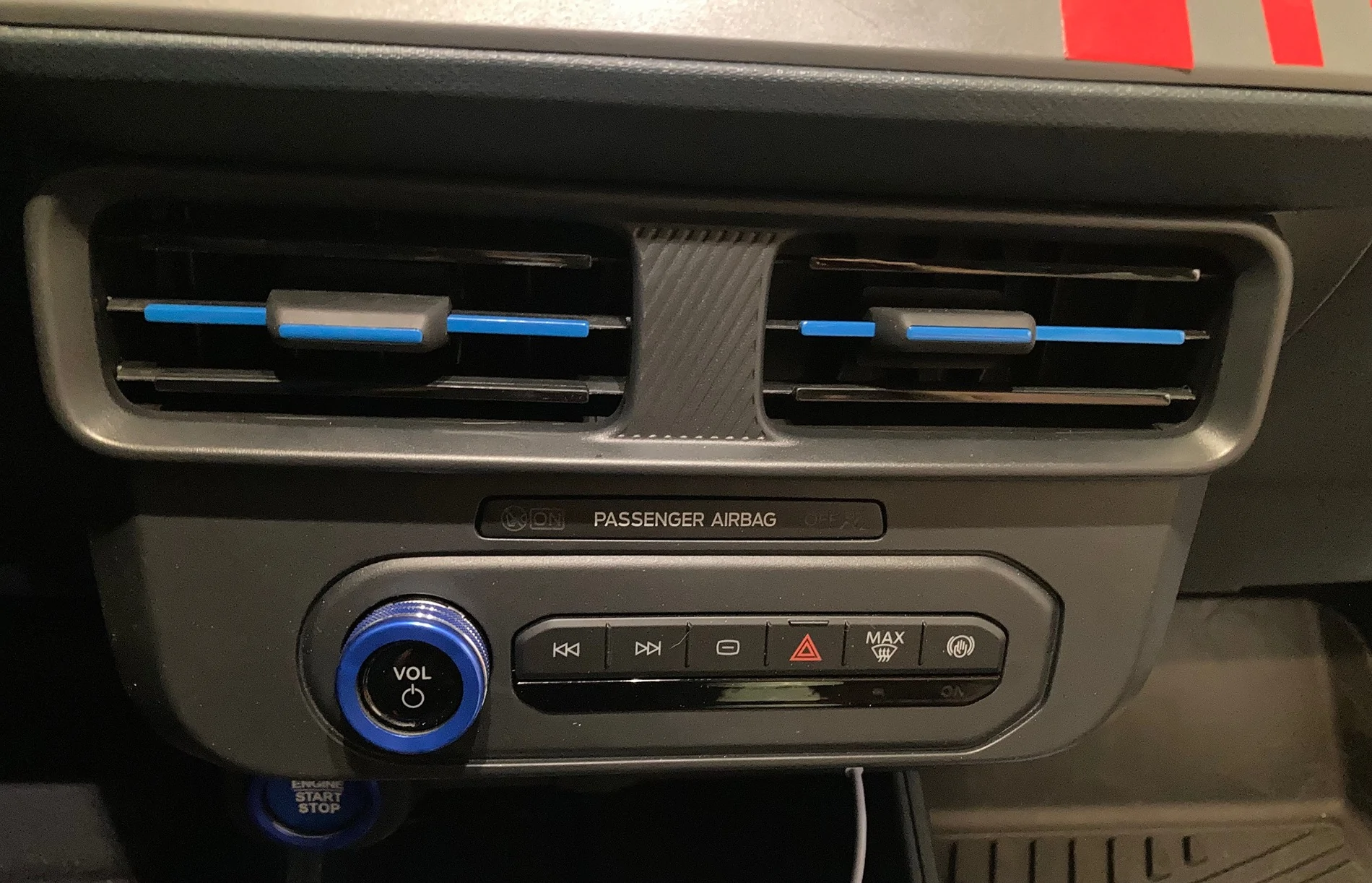 Ford Maverick Button function IMG_9283