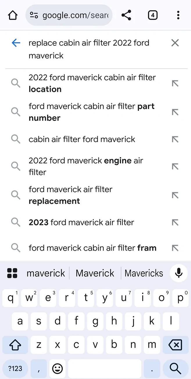 Ford Maverick Poorly written Maverick Manual IMG_20250821_114211