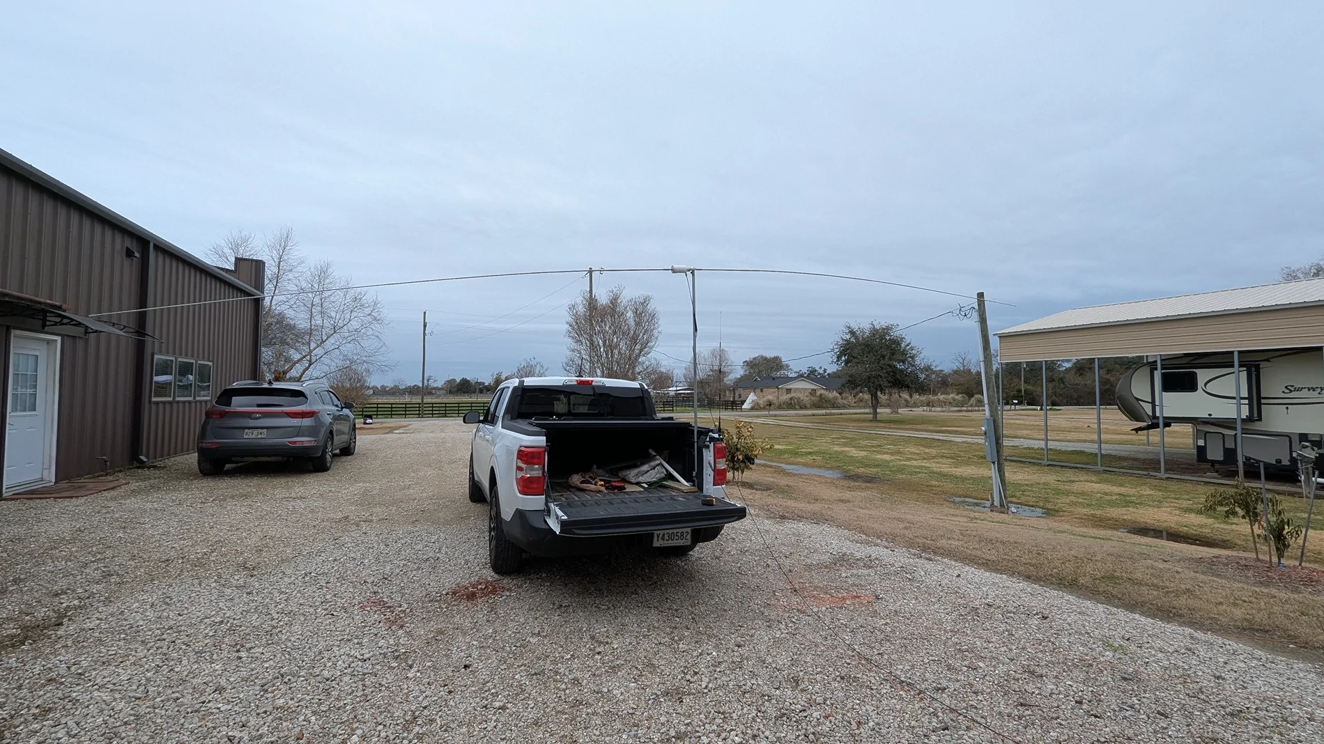 Ford Maverick Ham Radio Install in 2024 Maverick XLT PXL_20250126_202917434