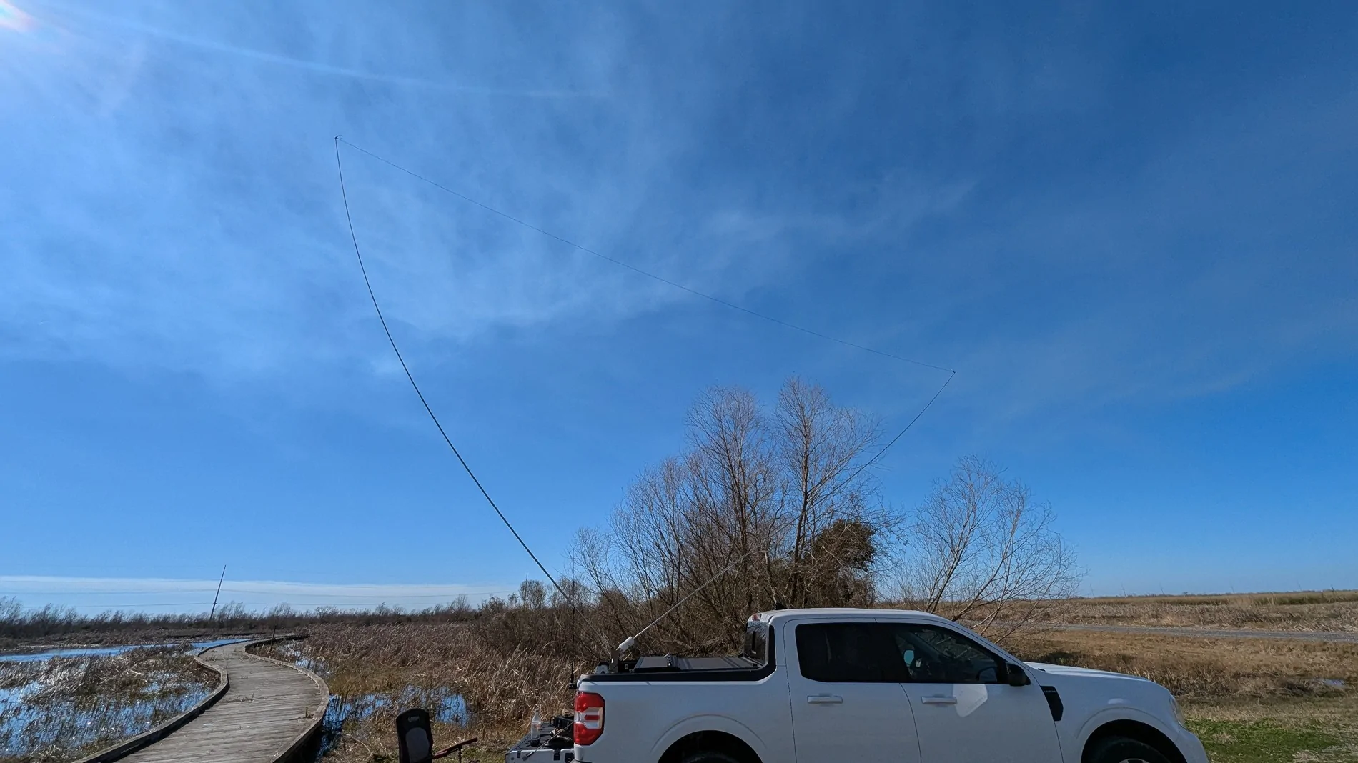 Ford Maverick Ham Radio Install in 2024 Maverick XLT PXL_20250201_201543036