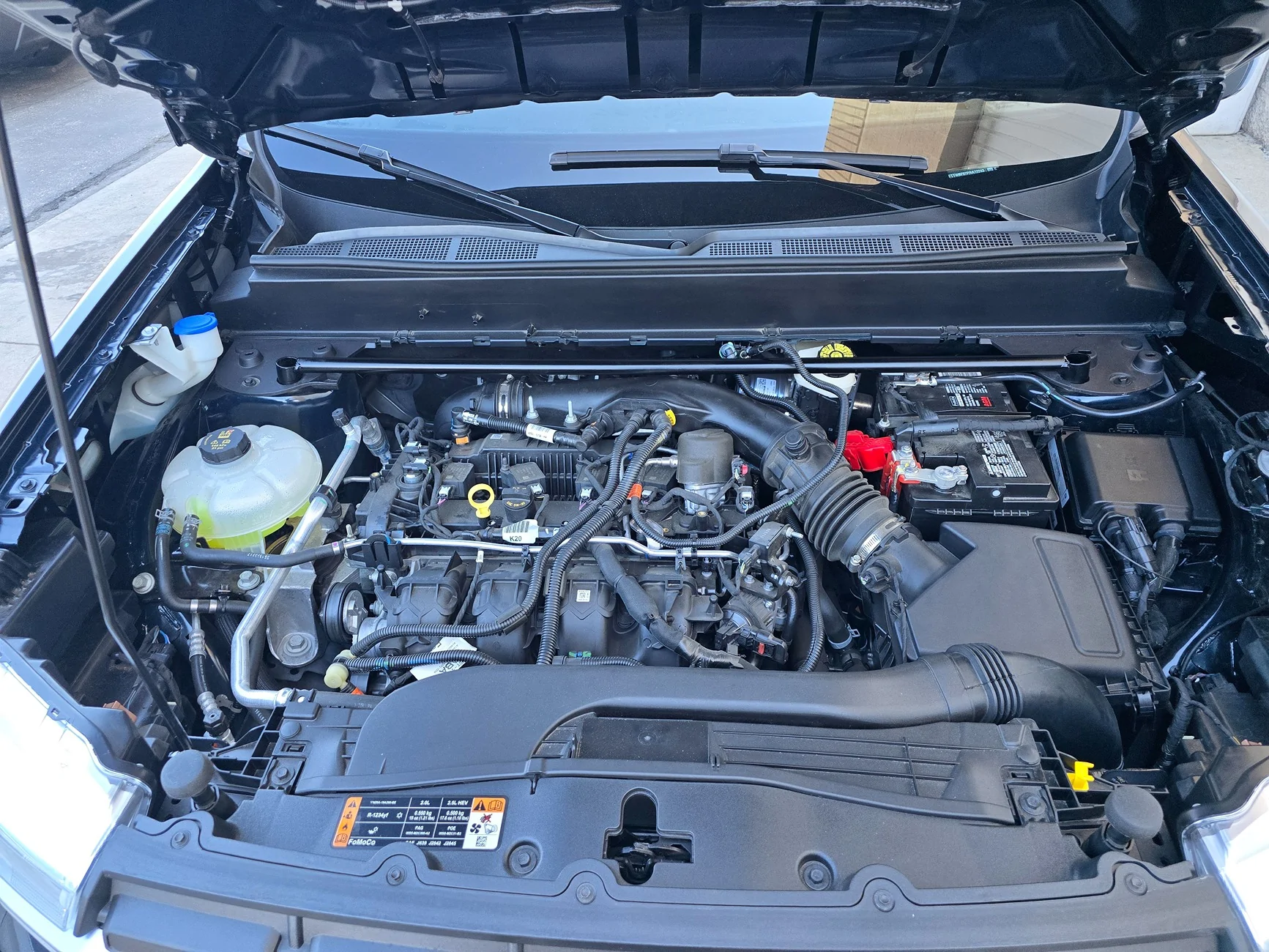 Ford Maverick Shock tower brace improves stability on handling? 20250807_155729