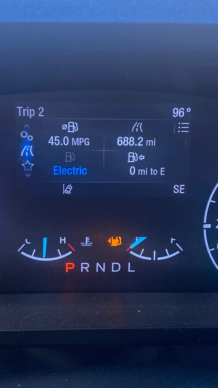 Ford Maverick Odd MPG question IMG_5042