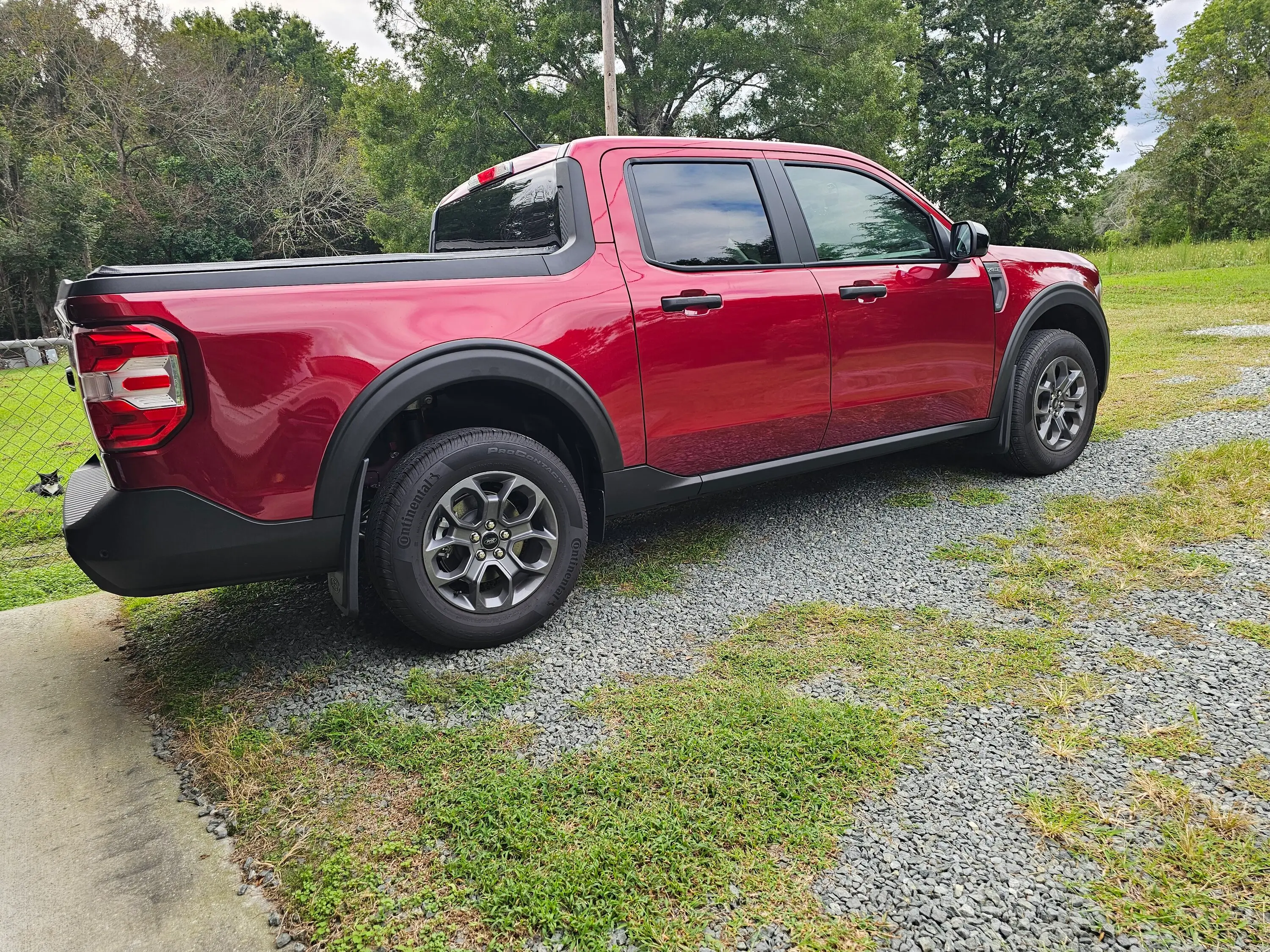 Ford Maverick Fender flares installed 20250822_170354