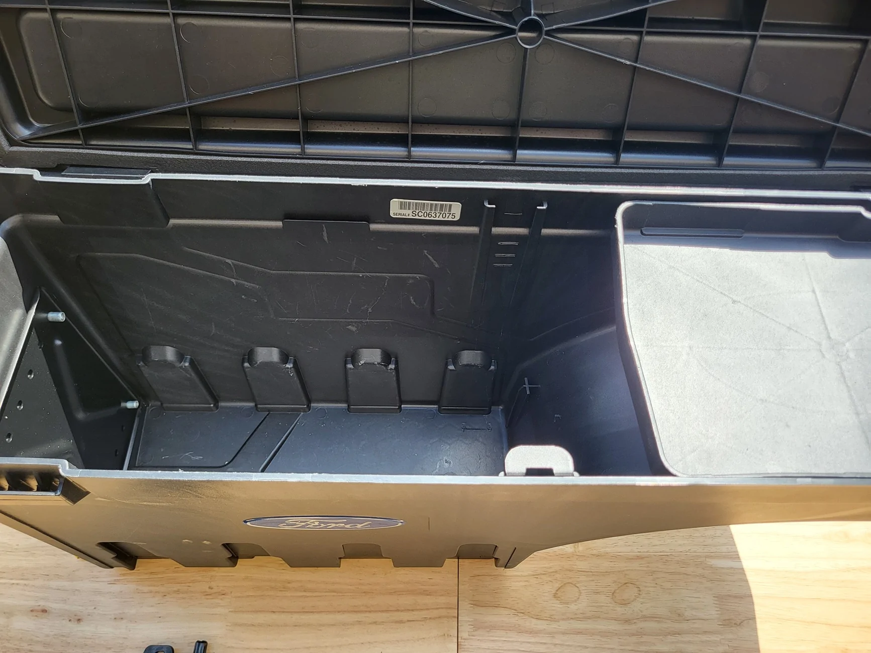 Ford Maverick Various items: Folding bed cover, elevate t-slot rails, Rhino rack bars 20250824_143829