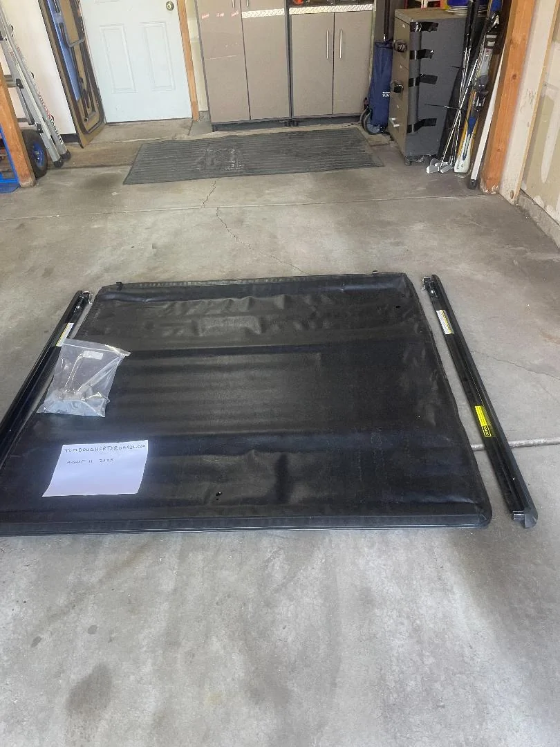 Ford Maverick Ford branded roll up soft tonneau bed cover bedcover1